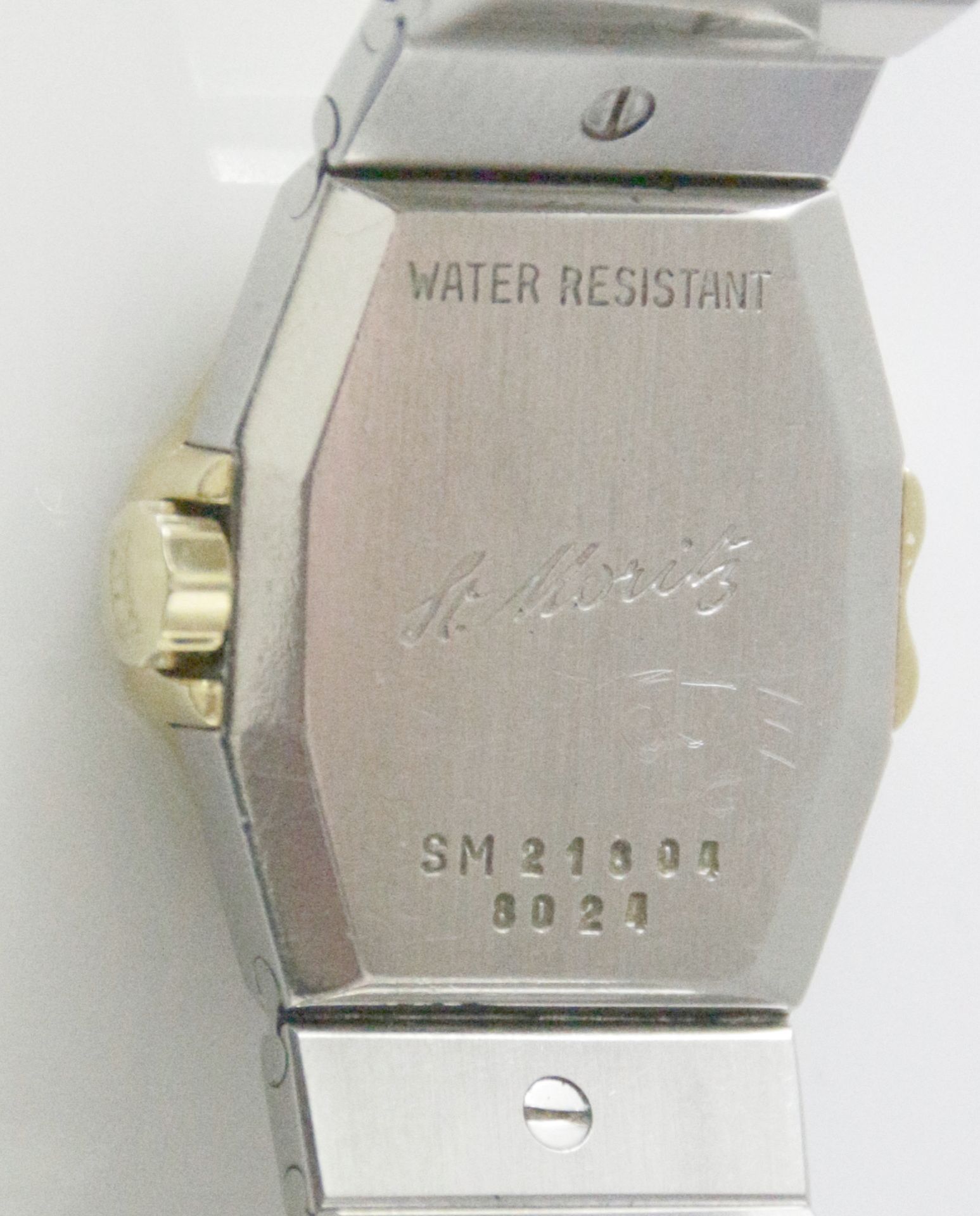 Armbanduhr, Chopard, Genf, Modell St. Moritz, Gold/Stahl, Nr. SW75JE/19, SM218048024 - Image 3 of 3