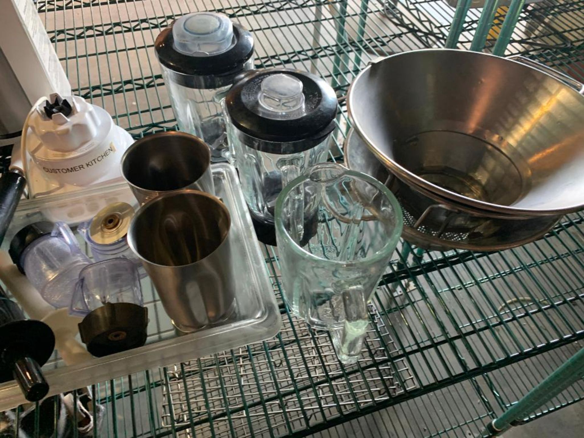 food processor parts; blender parts; air pots; strainers - Image 2 of 4