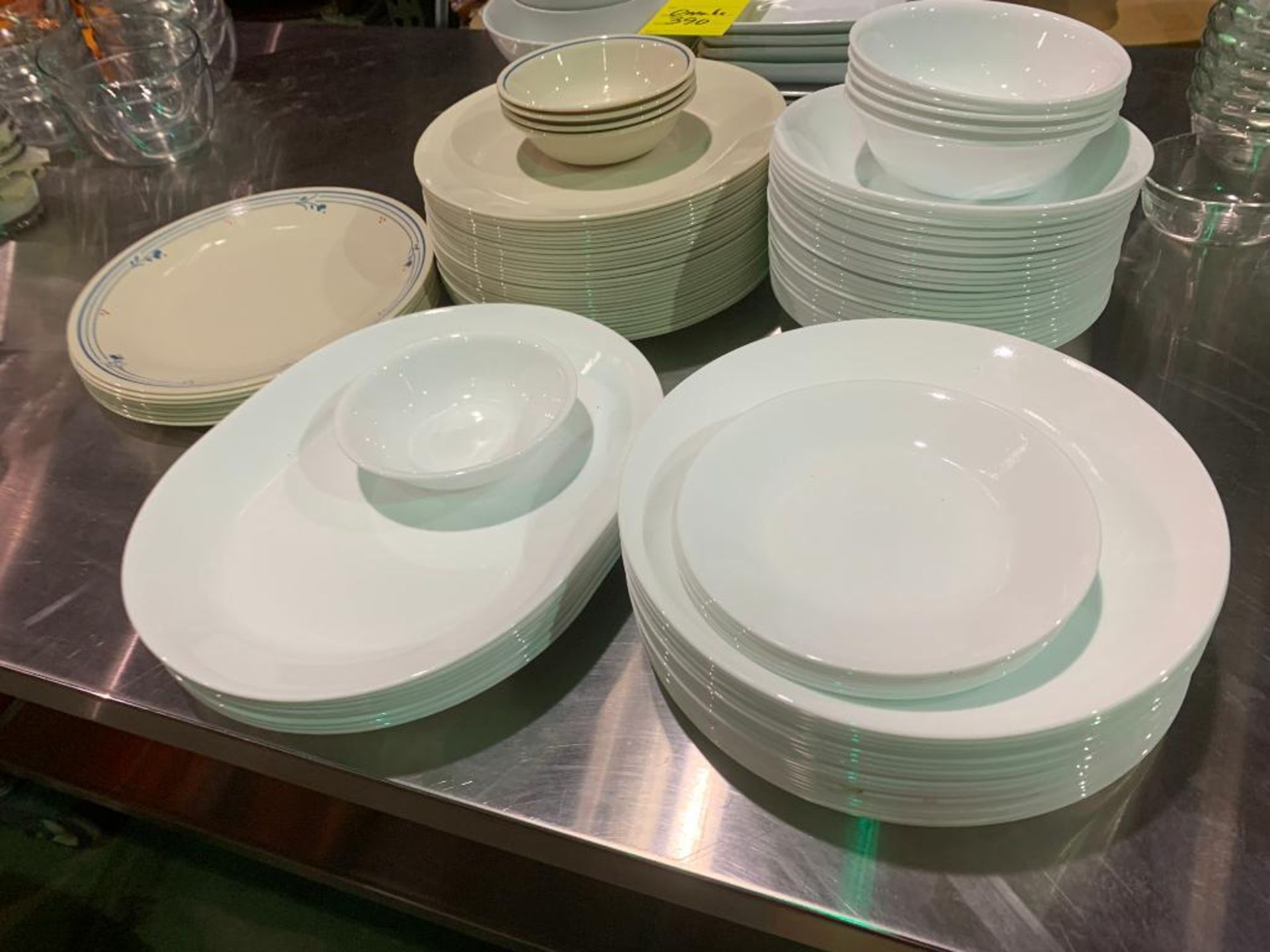 Corelle plates and bowls