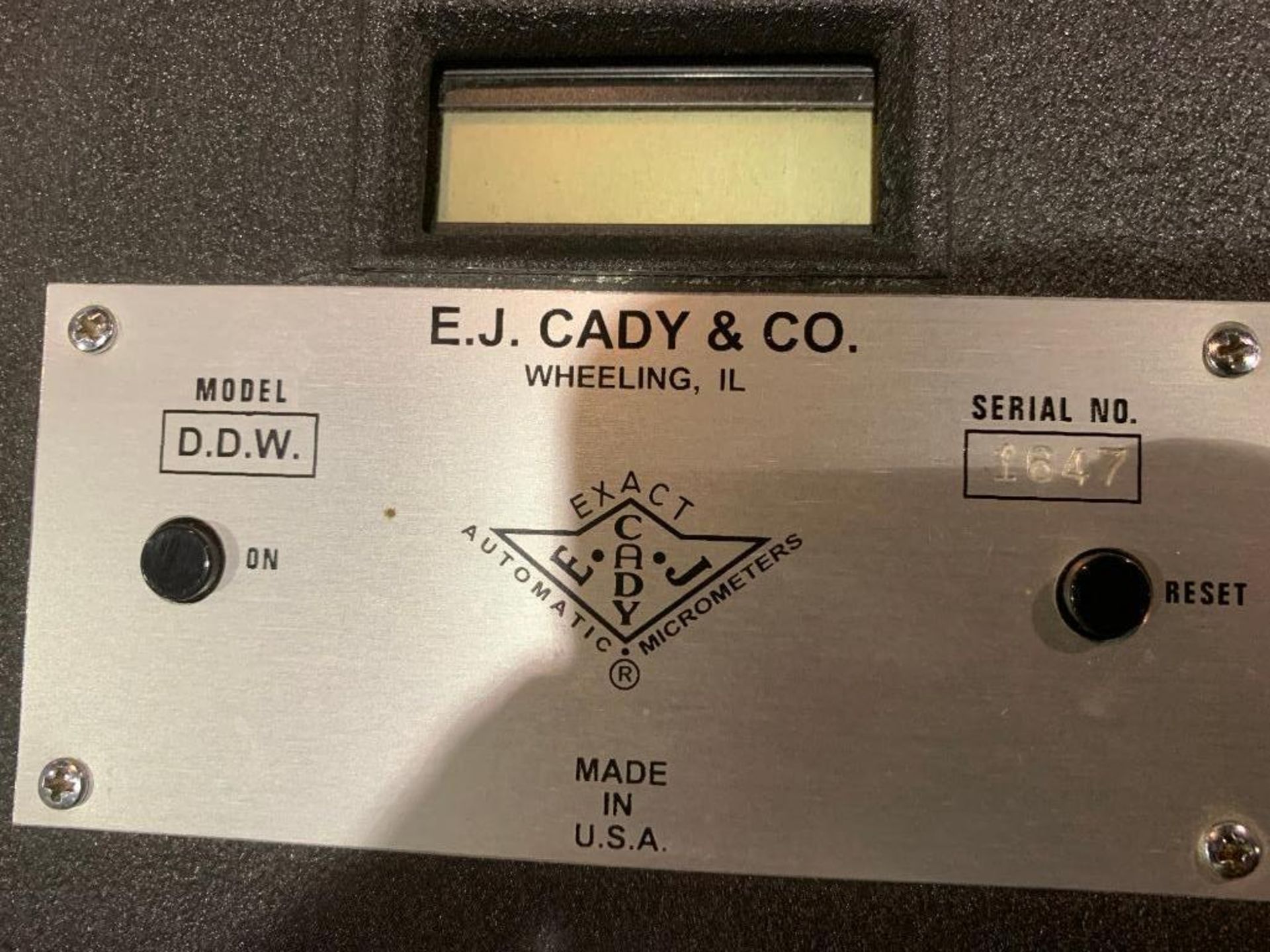 E.J. Cady & Co. micrometer, model DDW - Image 2 of 3