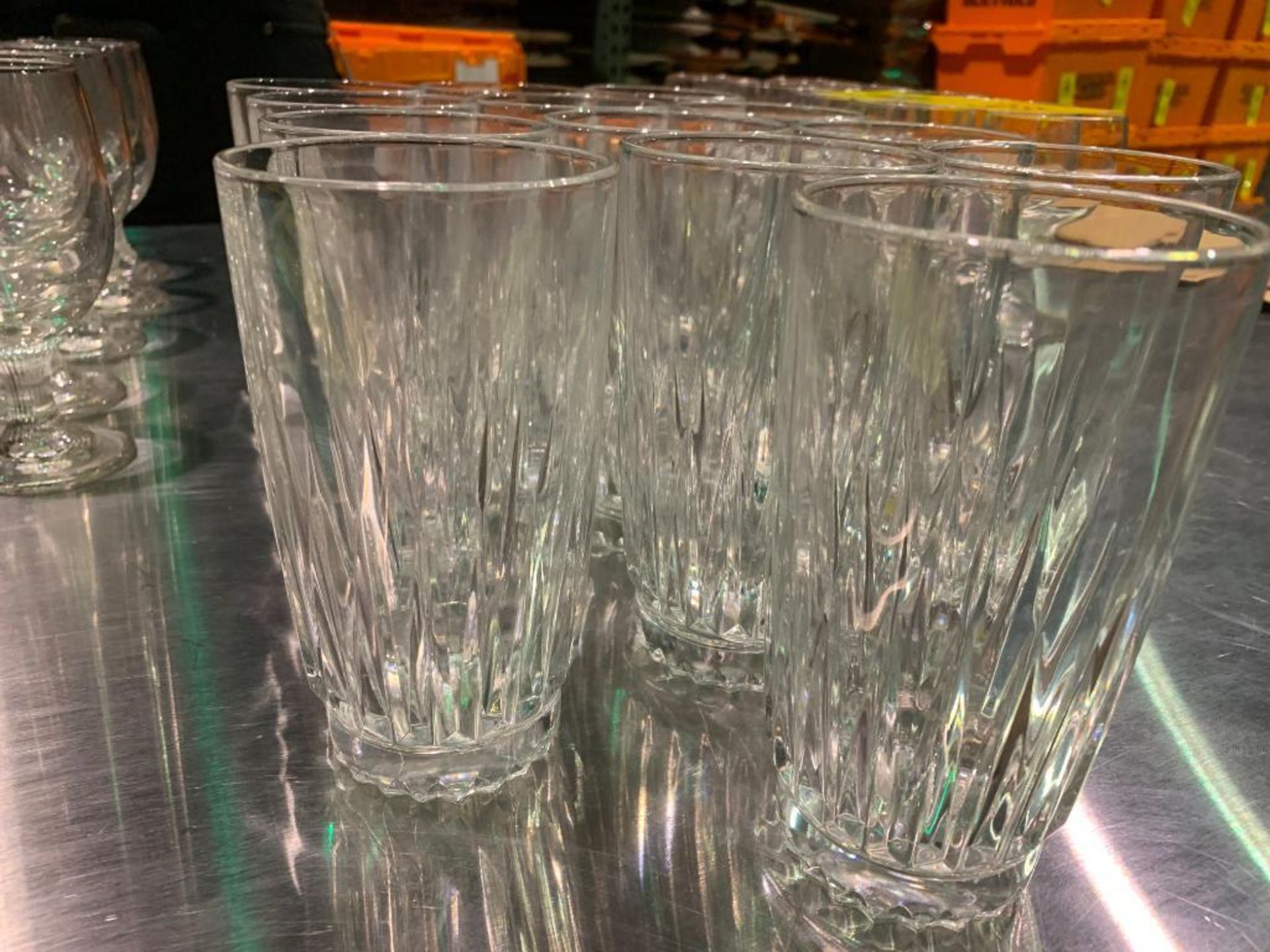 (13) glass tumblers - Image 2 of 3