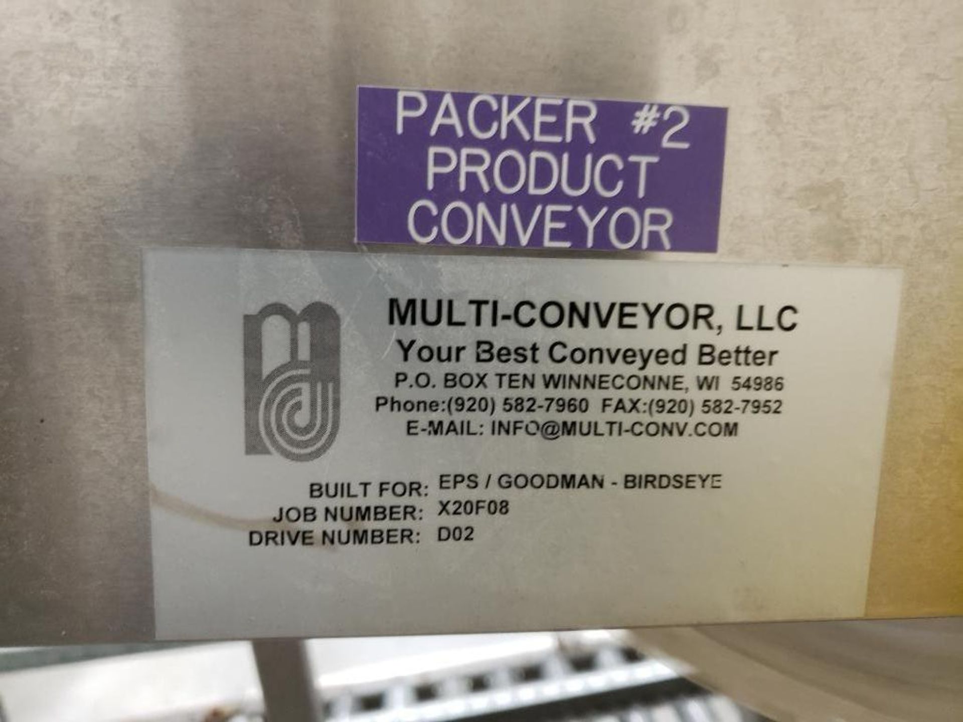 multi-conveyor belt conveyor with washdown motor - Image 9 of 11