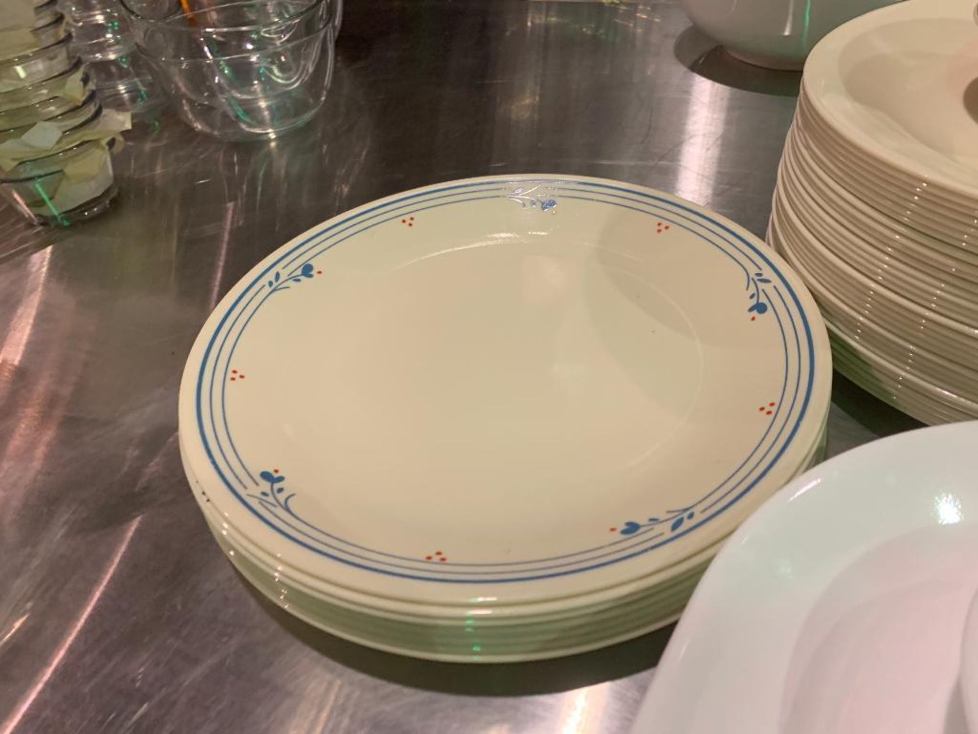 Corelle plates and bowls - Image 3 of 5