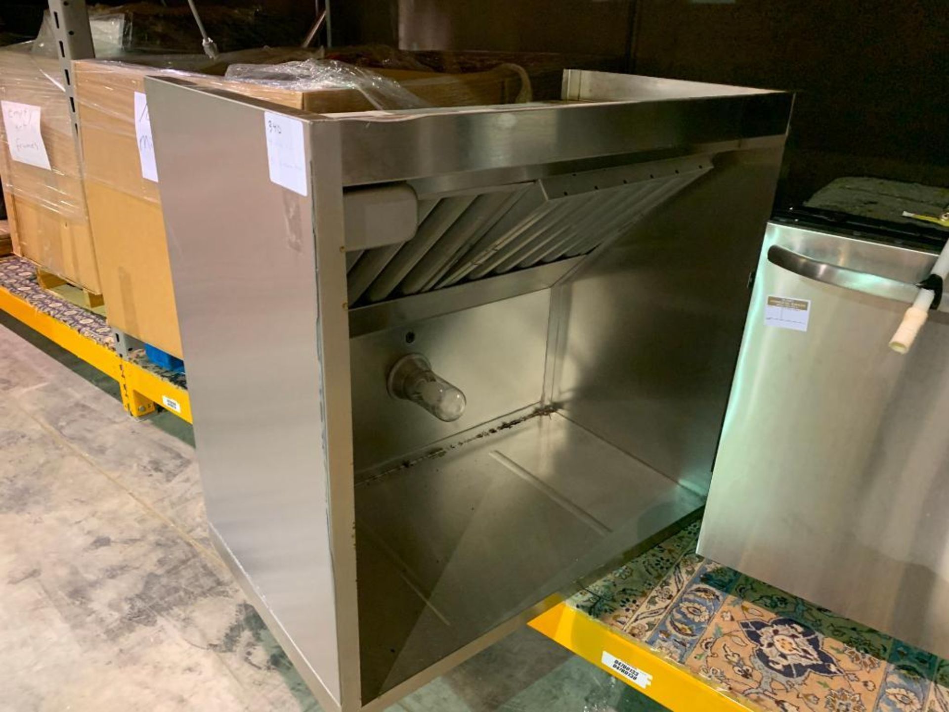 stainless steel exhaust hood