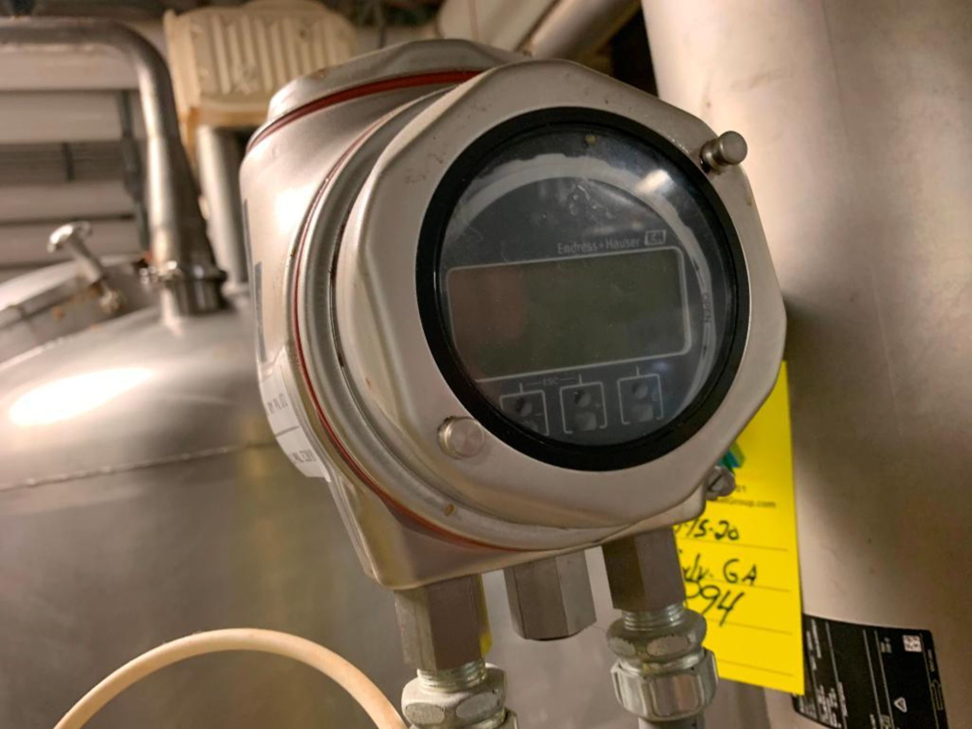 Endress + Hauser 3 in. flow meter with readout - Image 7 of 8