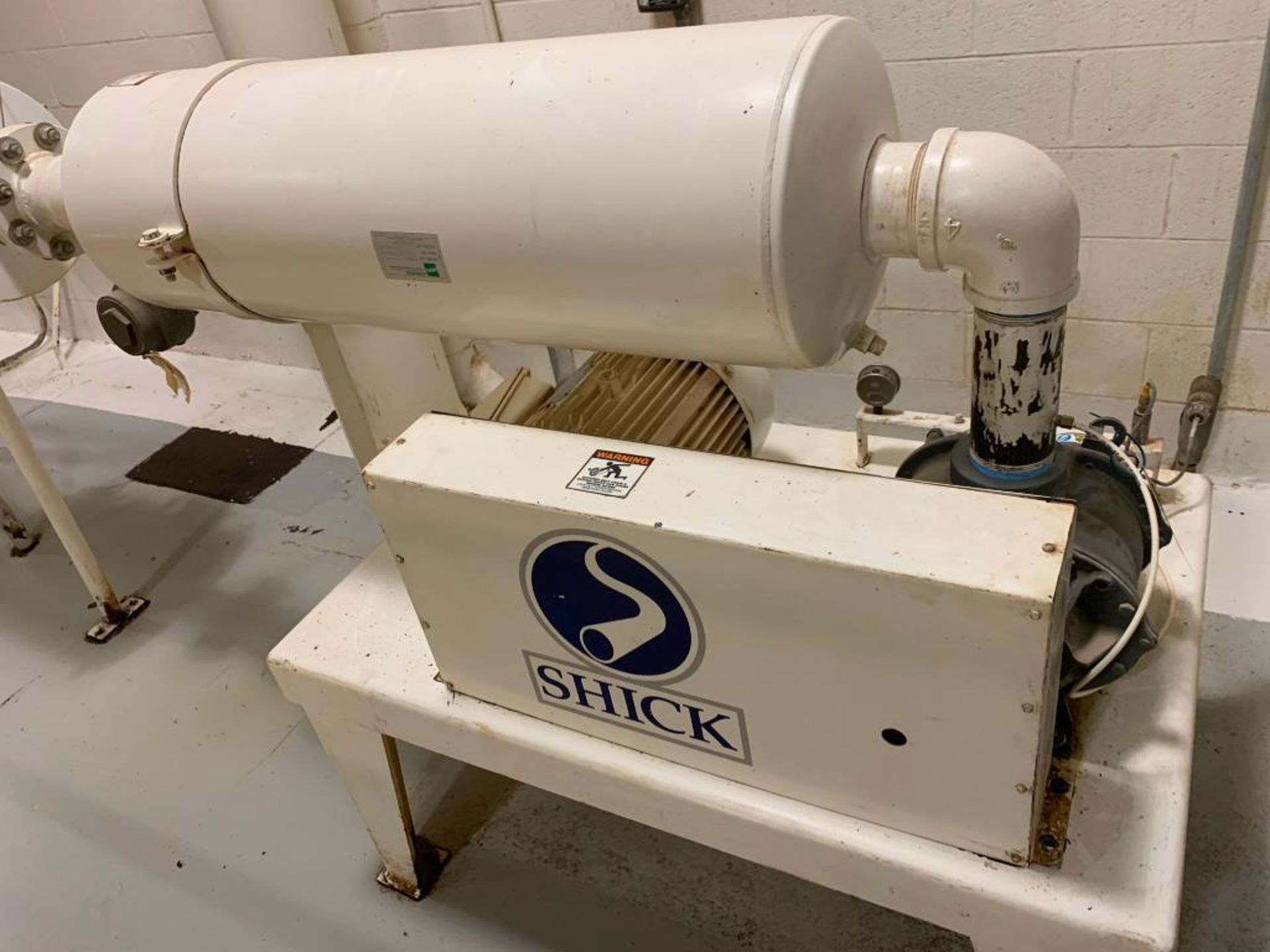 Schick blower set with roots rotary lobe blower -approximately 15 hp motor - Image 3 of 3