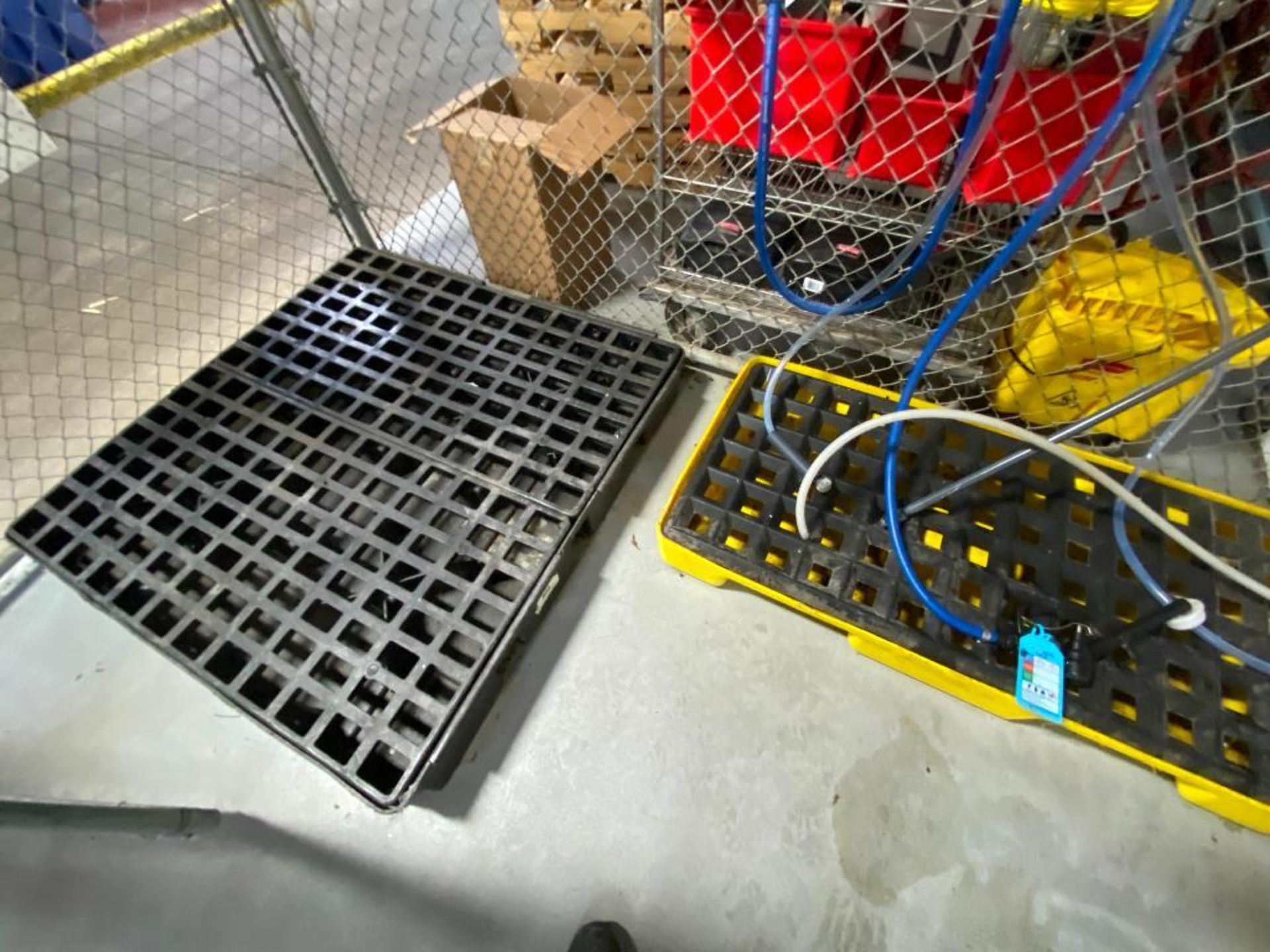 (3) Flojet pumps with (2) spill containment bins - Image 4 of 8