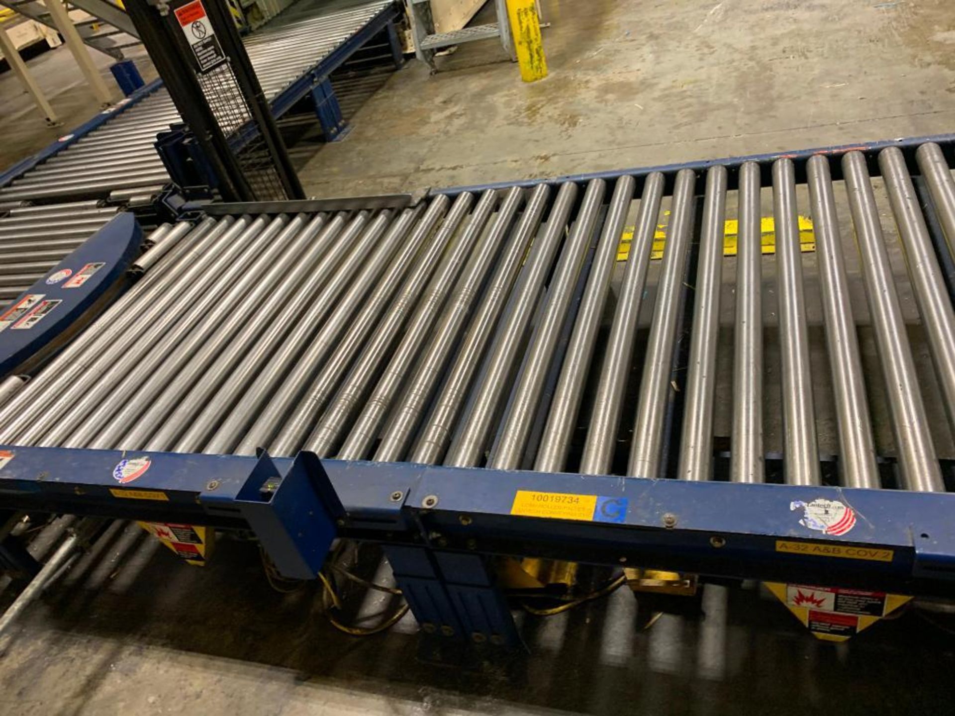 (6) skids of Lantech full pallet conveyor including turntable section - Located in Tifton, GA - Image 2 of 19
