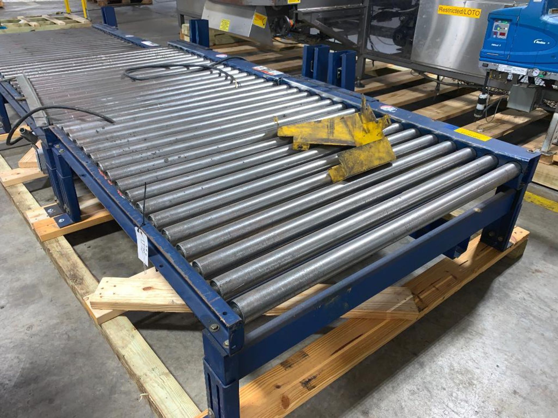 (6) skids of Lantech full pallet conveyor including turntable section - Located in Tifton, GA - Image 15 of 19