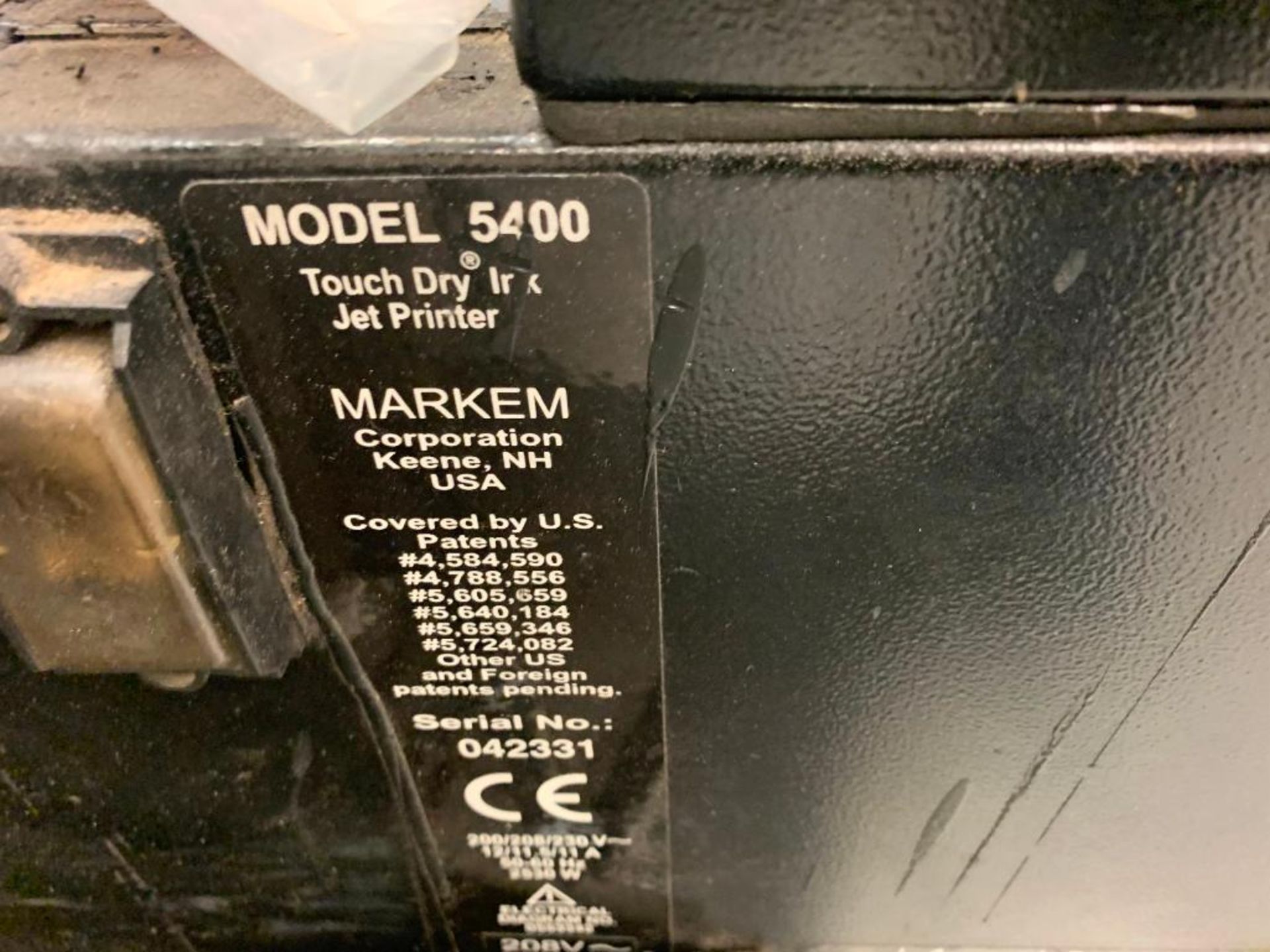 Markem case coder, model 5400 - Located in Tifton, GA - Image 4 of 24