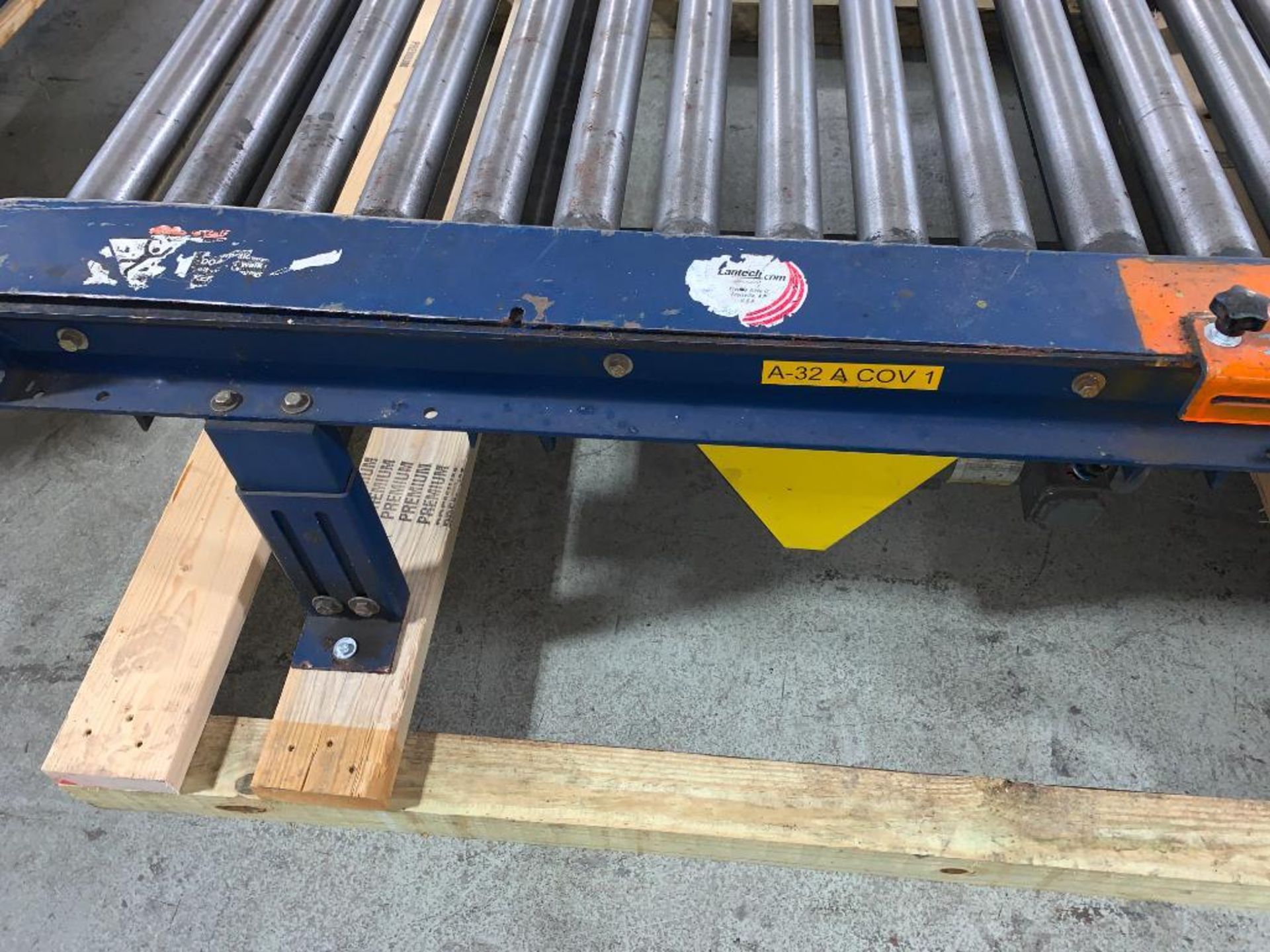 (6) skids of Lantech full pallet conveyor including turntable section - Located in Tifton, GA - Image 8 of 19