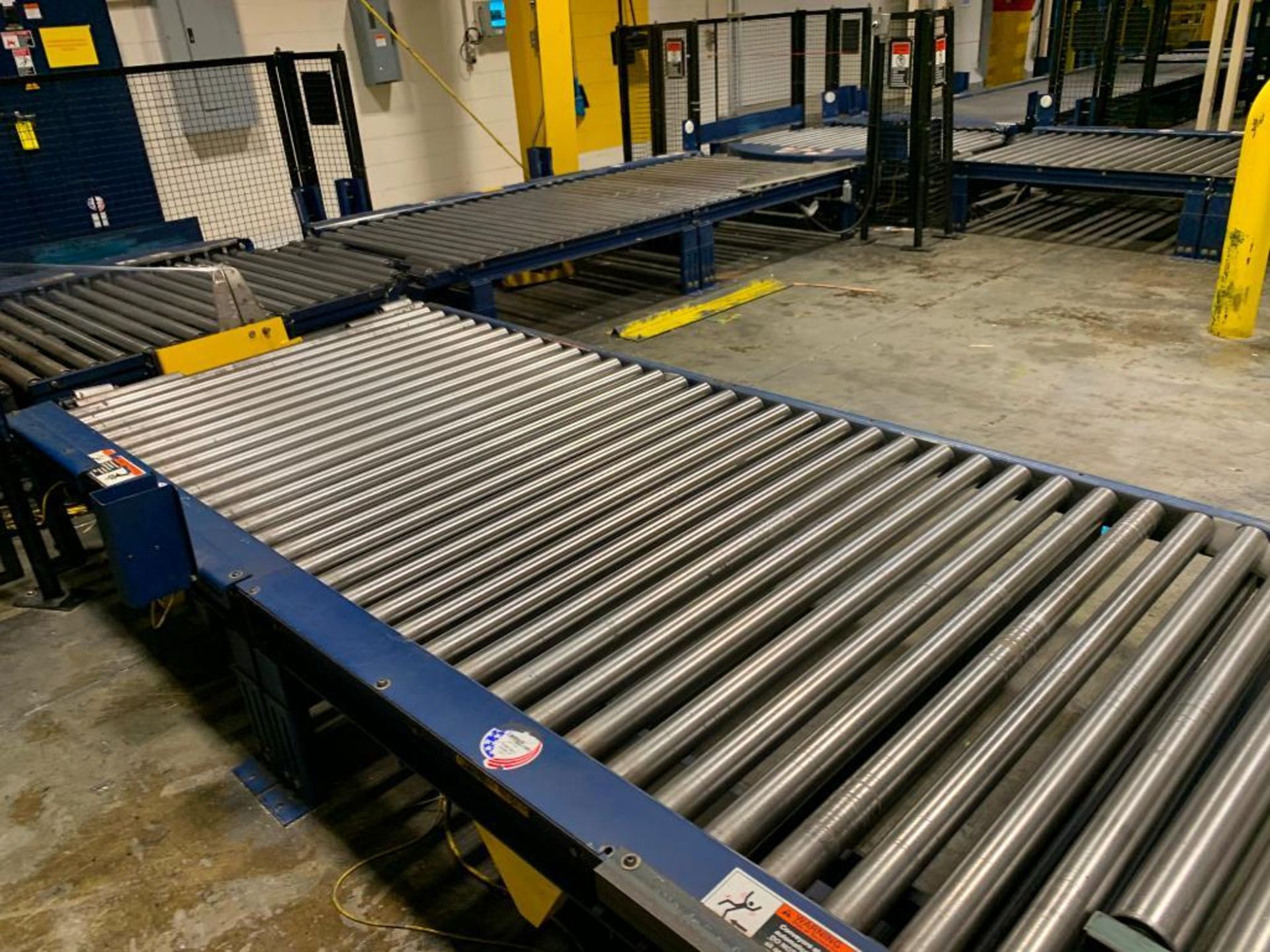 (6) skids of Lantech full pallet conveyor including turntable section - Located in Tifton, GA - Image 4 of 19