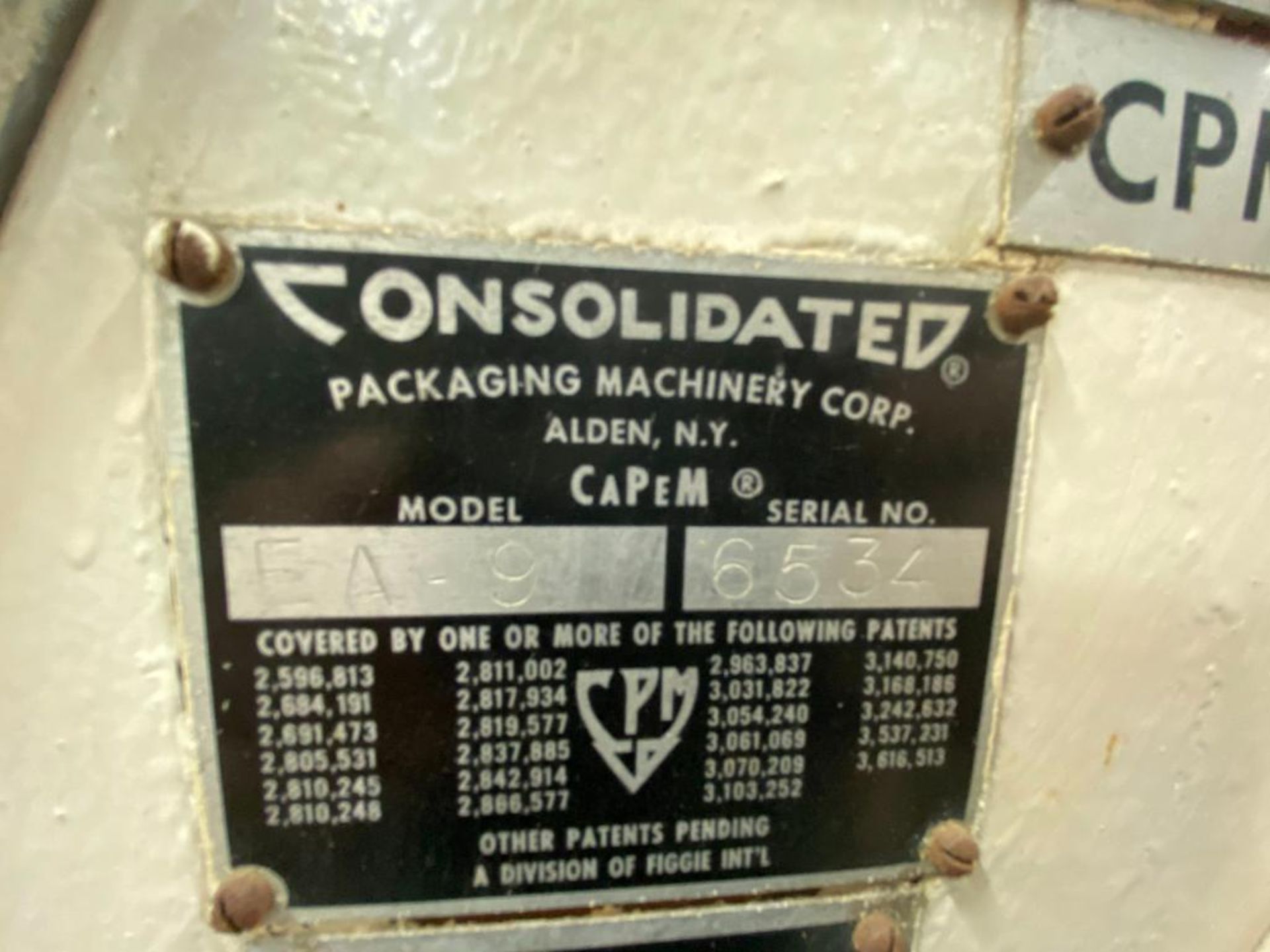 Consolidated cap elevator hopper, model EA-9, sn 6534, approximately 104 in. discharge height - Image 8 of 11