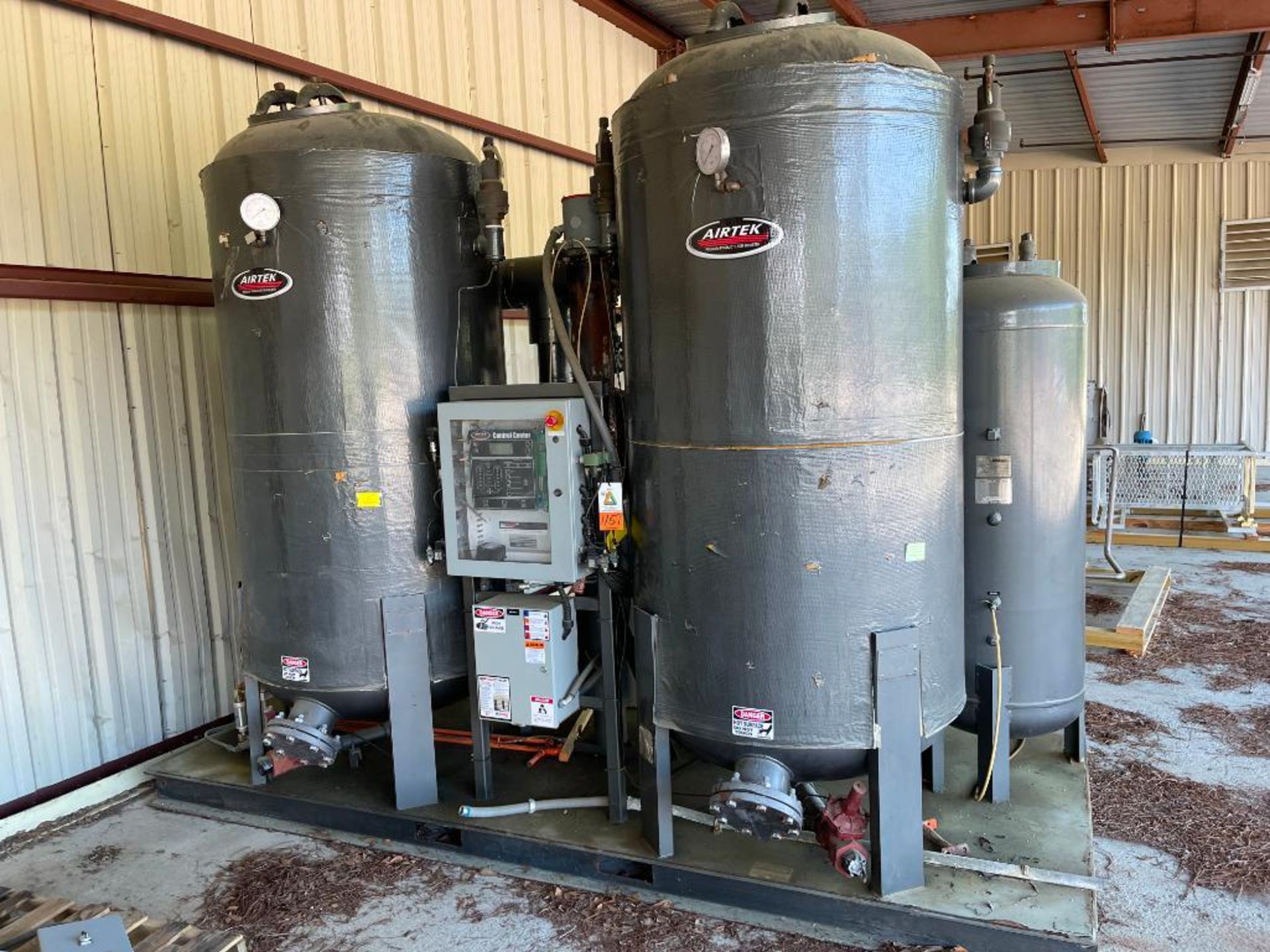 AirTek twin tower externally heated compressed air dryer - Located in Tifton, GA - Image 8 of 29
