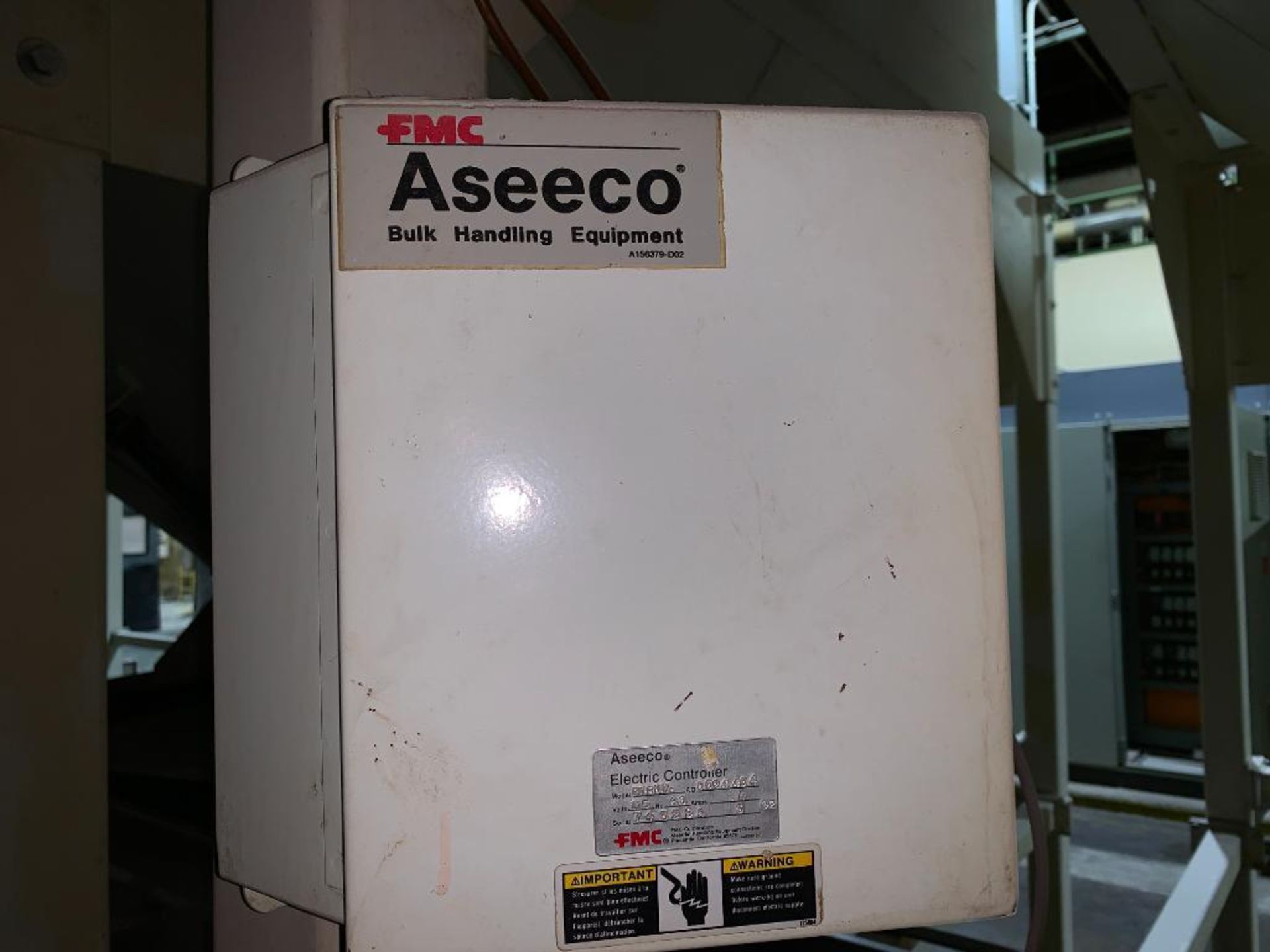 Aseeco mild steel cone bottom bulk storage bin - Image 9 of 23