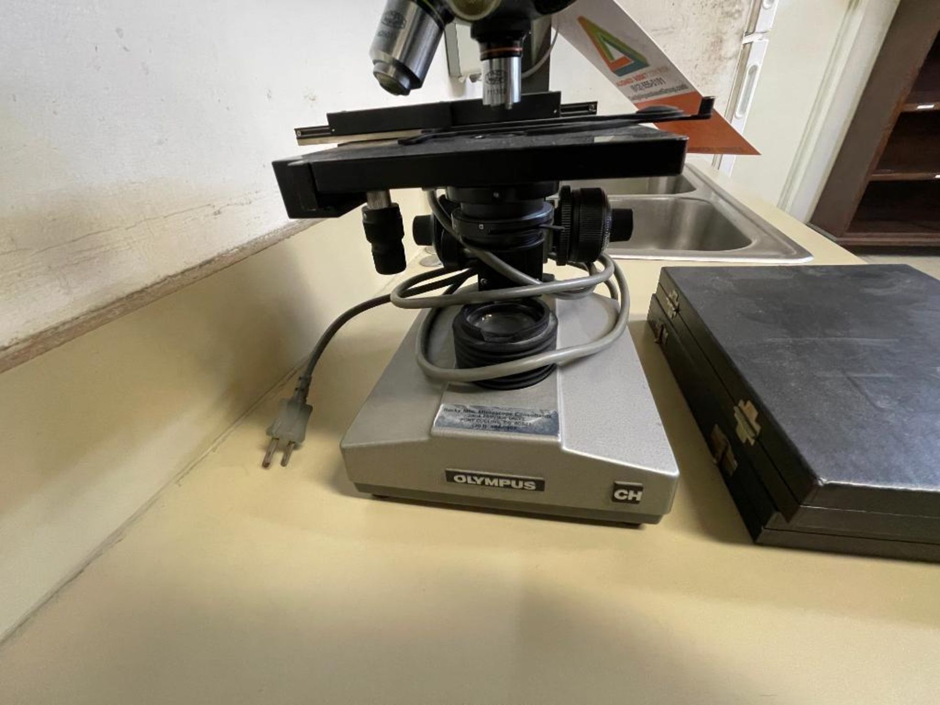 Olympus microscope - Image 4 of 8