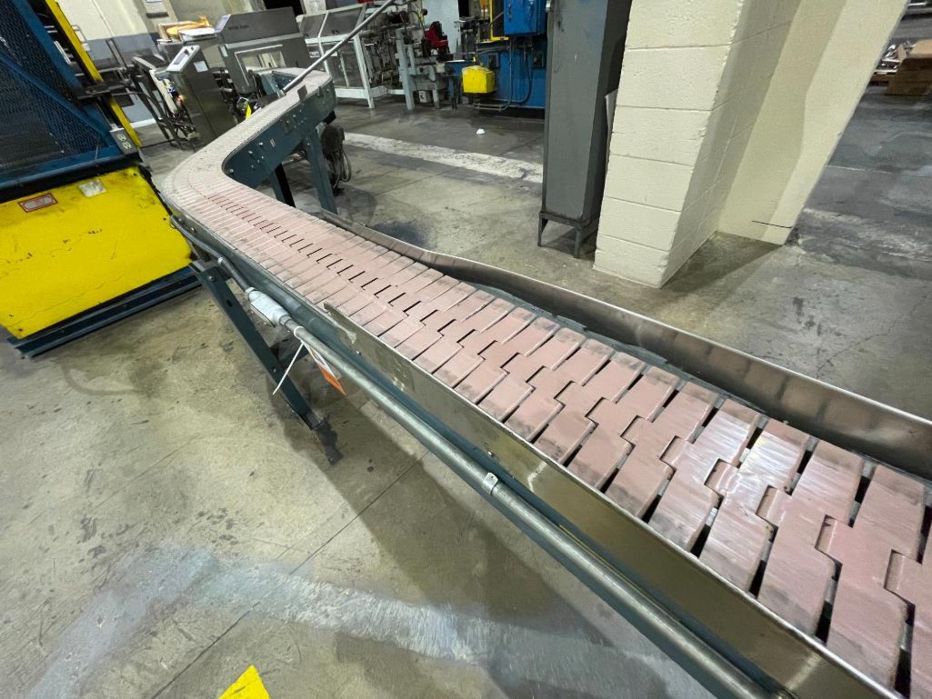 mild steel S-curve conveyor - Image 6 of 20