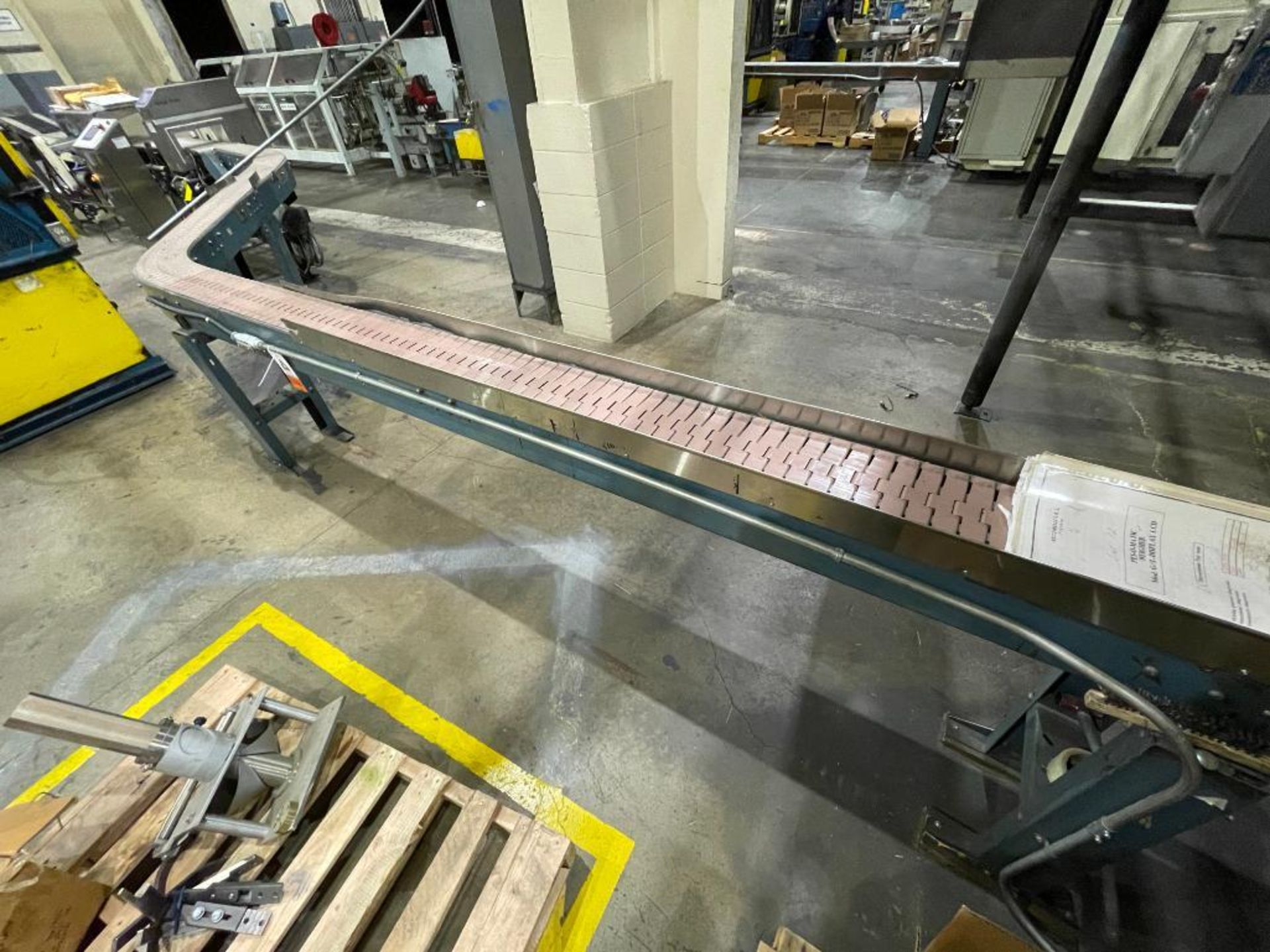 mild steel S-curve conveyor