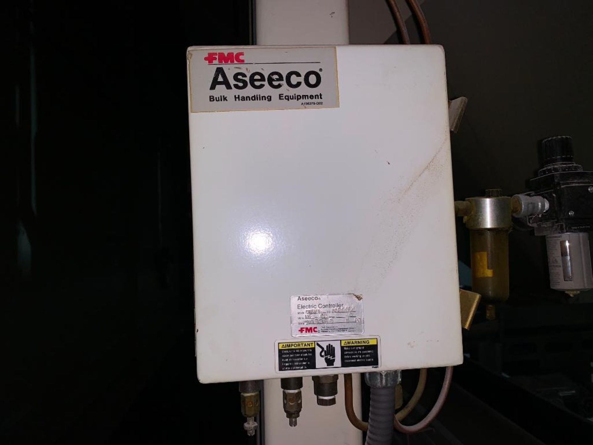 Aseeco mild steel cone bottom bulk storage bin - Image 20 of 25