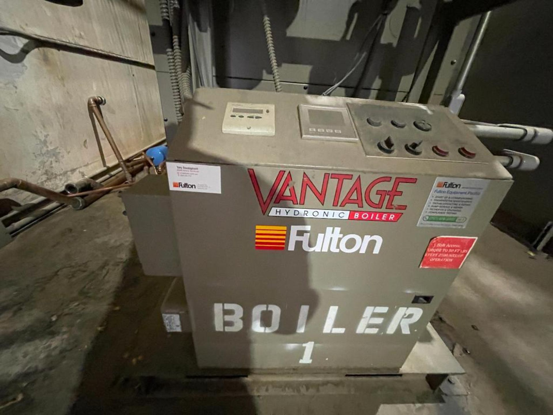 2010 Fulton fuel fired hot water boiler - Image 10 of 20