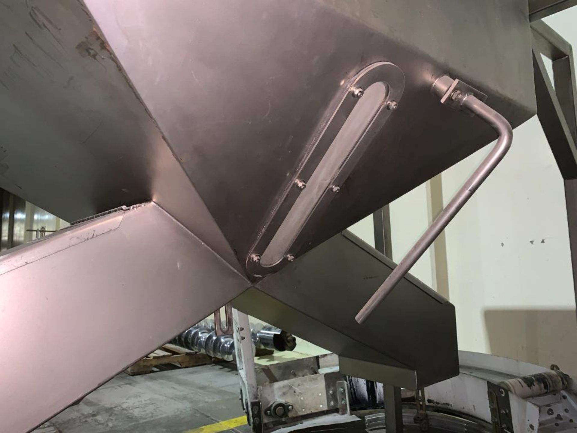 stainless steel dual chute hopper - Image 6 of 7