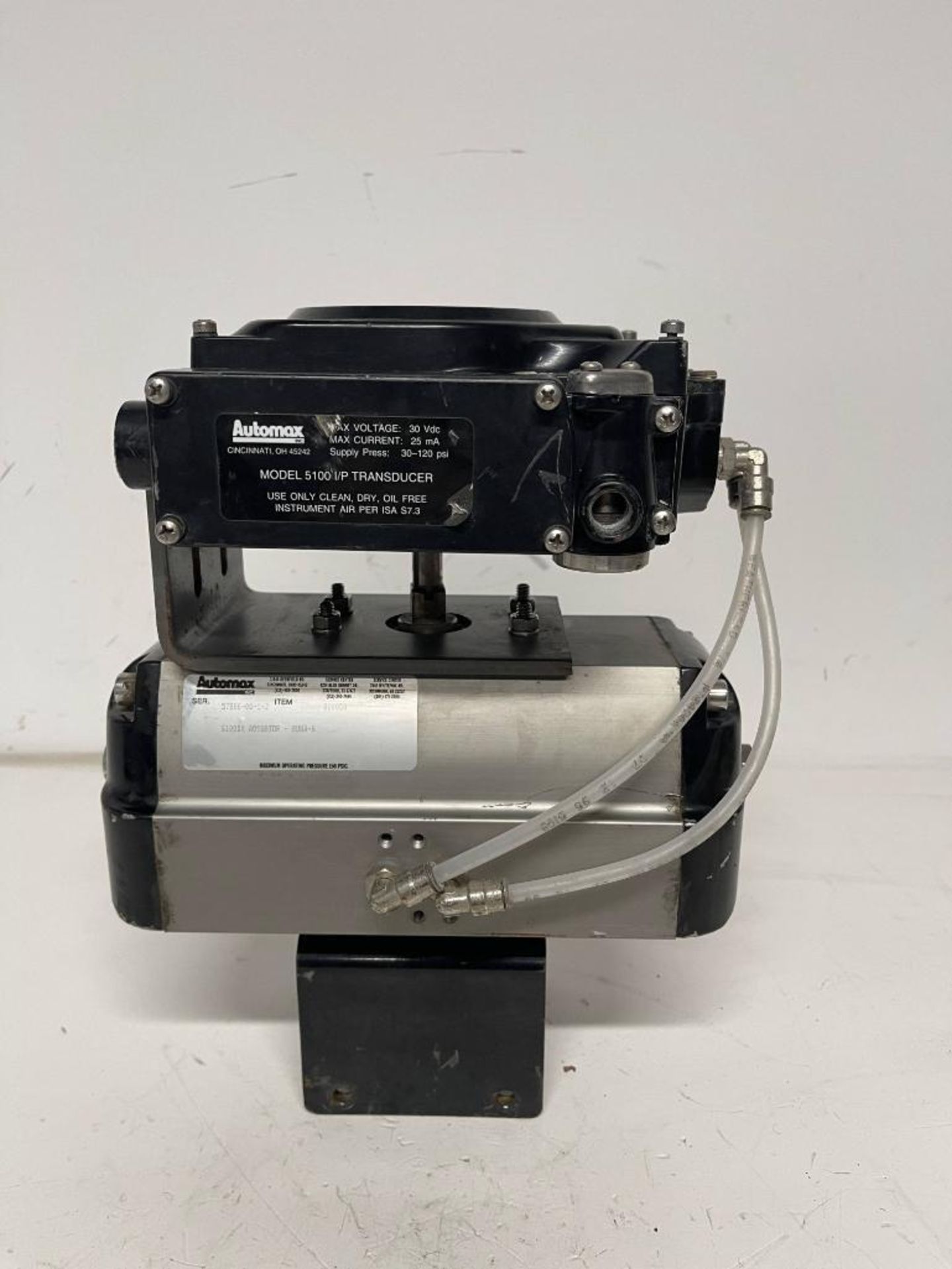 Flowserve automax 5100 I/P transducer S100DA actuator