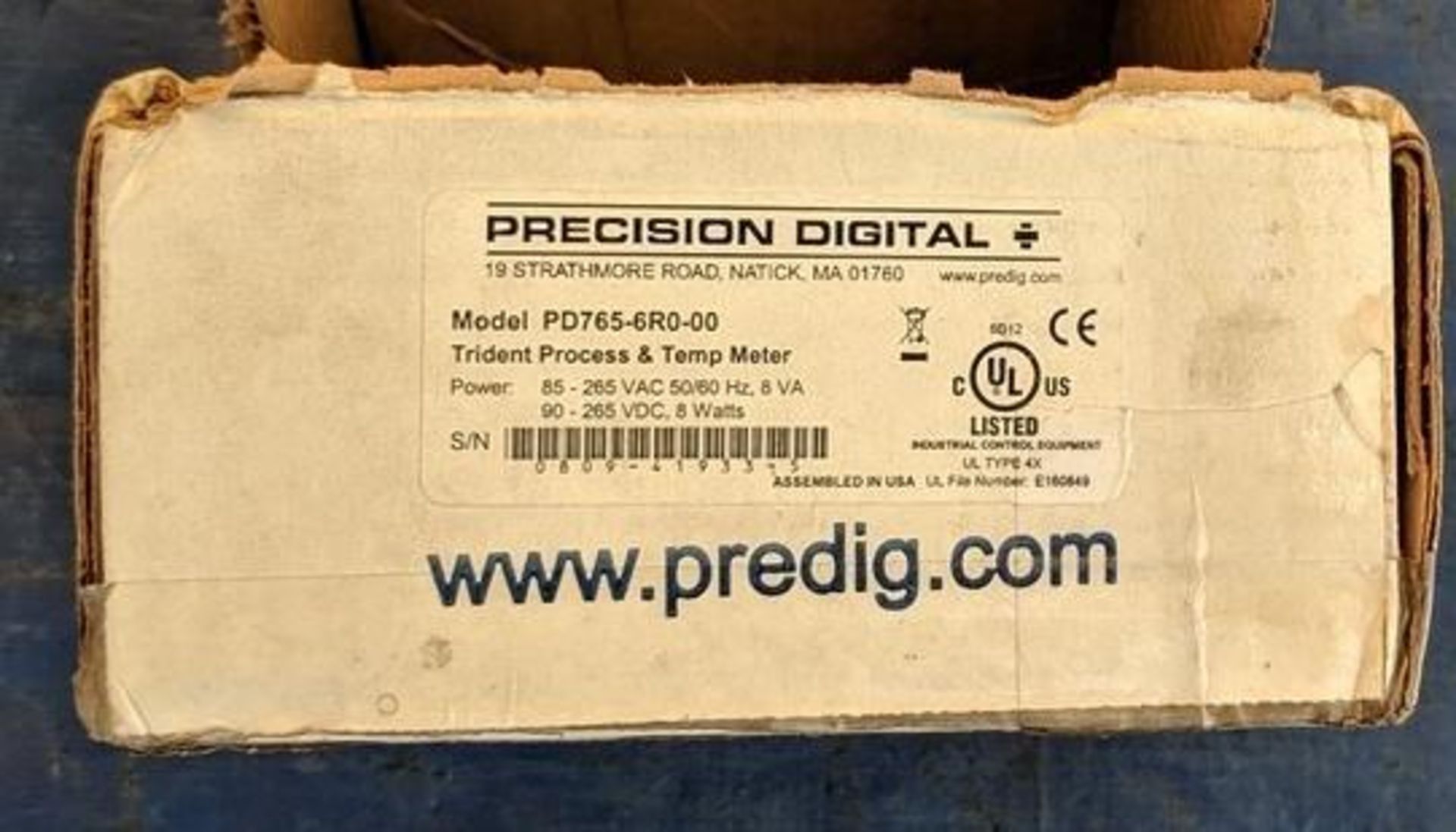 Precision digital trident process and temp meter, PD765-6R0-00 - Image 6 of 6