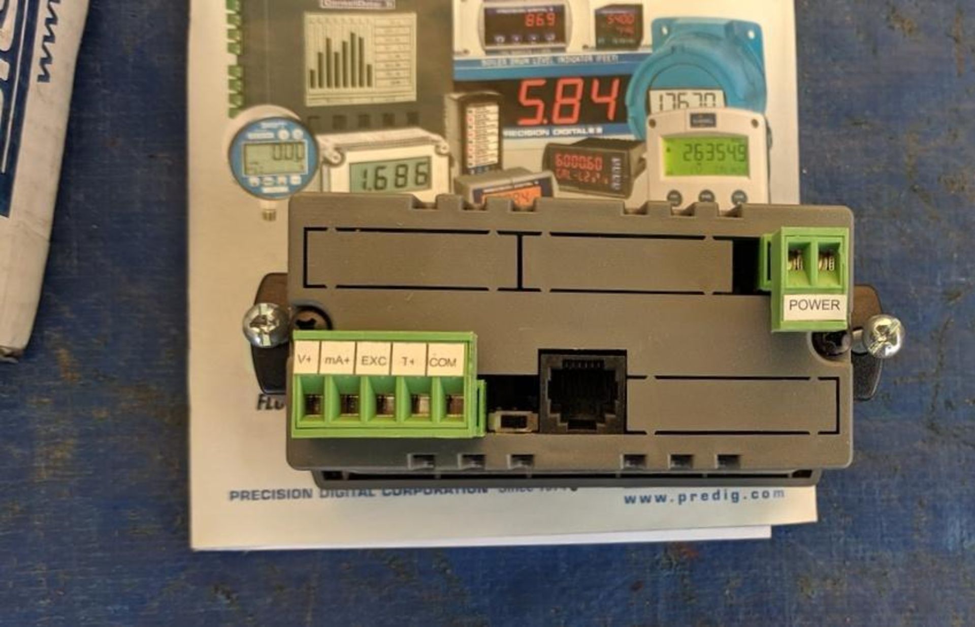 Precision digital trident process and temp meter, PD765-6R0-00 - Image 3 of 6