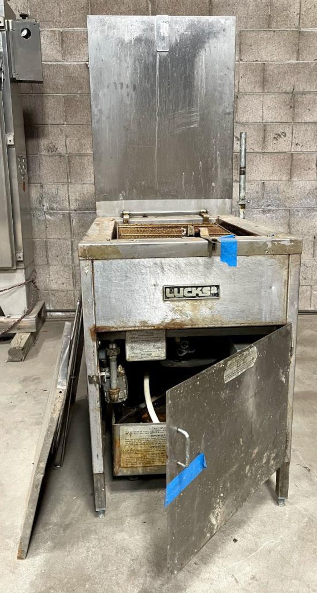 Lucks stainless steel donut fryer G1826 - Image 2 of 19