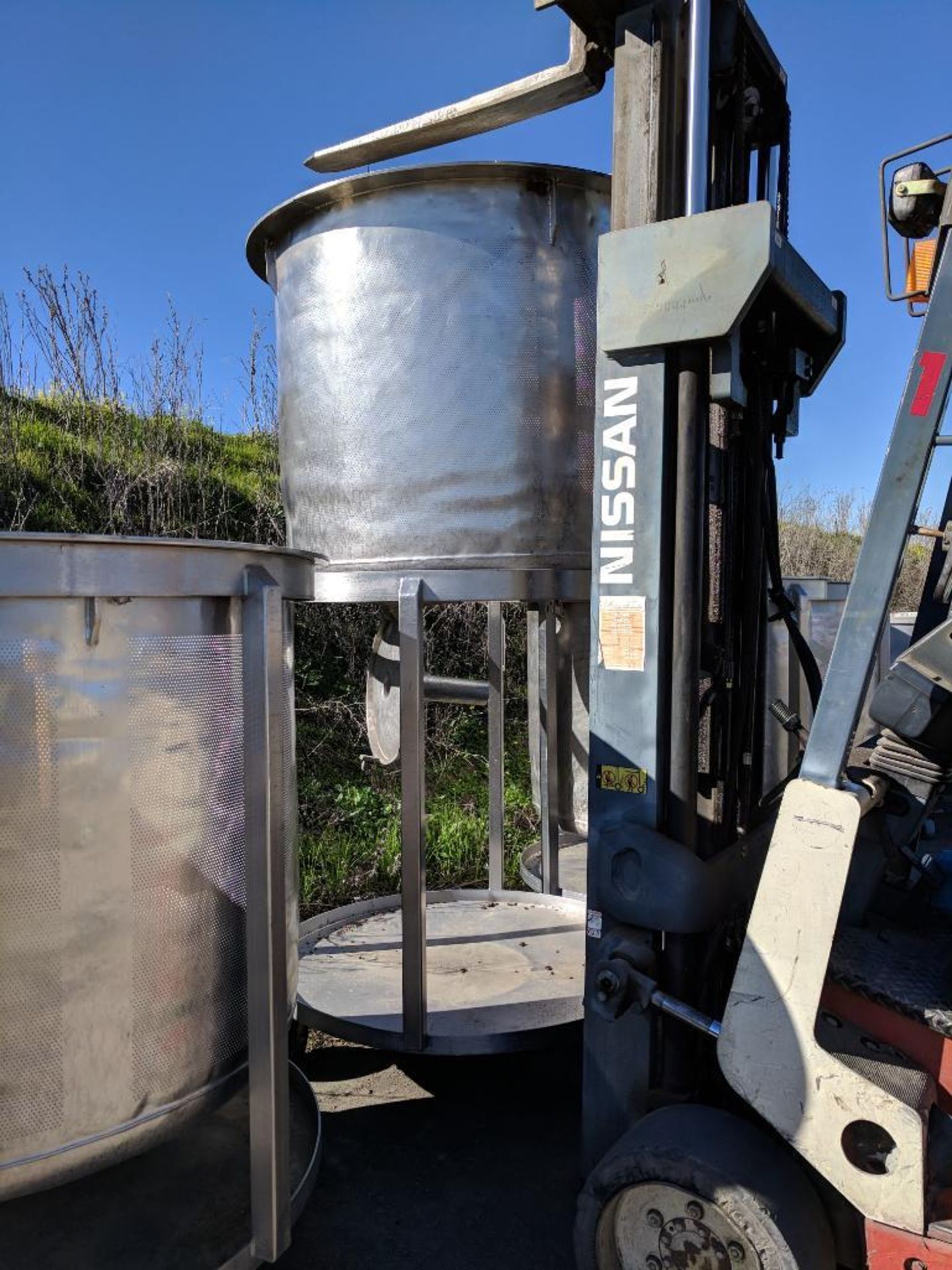 stainless steel perforated baskets for sprouting, blanching, extract CBD, cannabis - Image 7 of 12