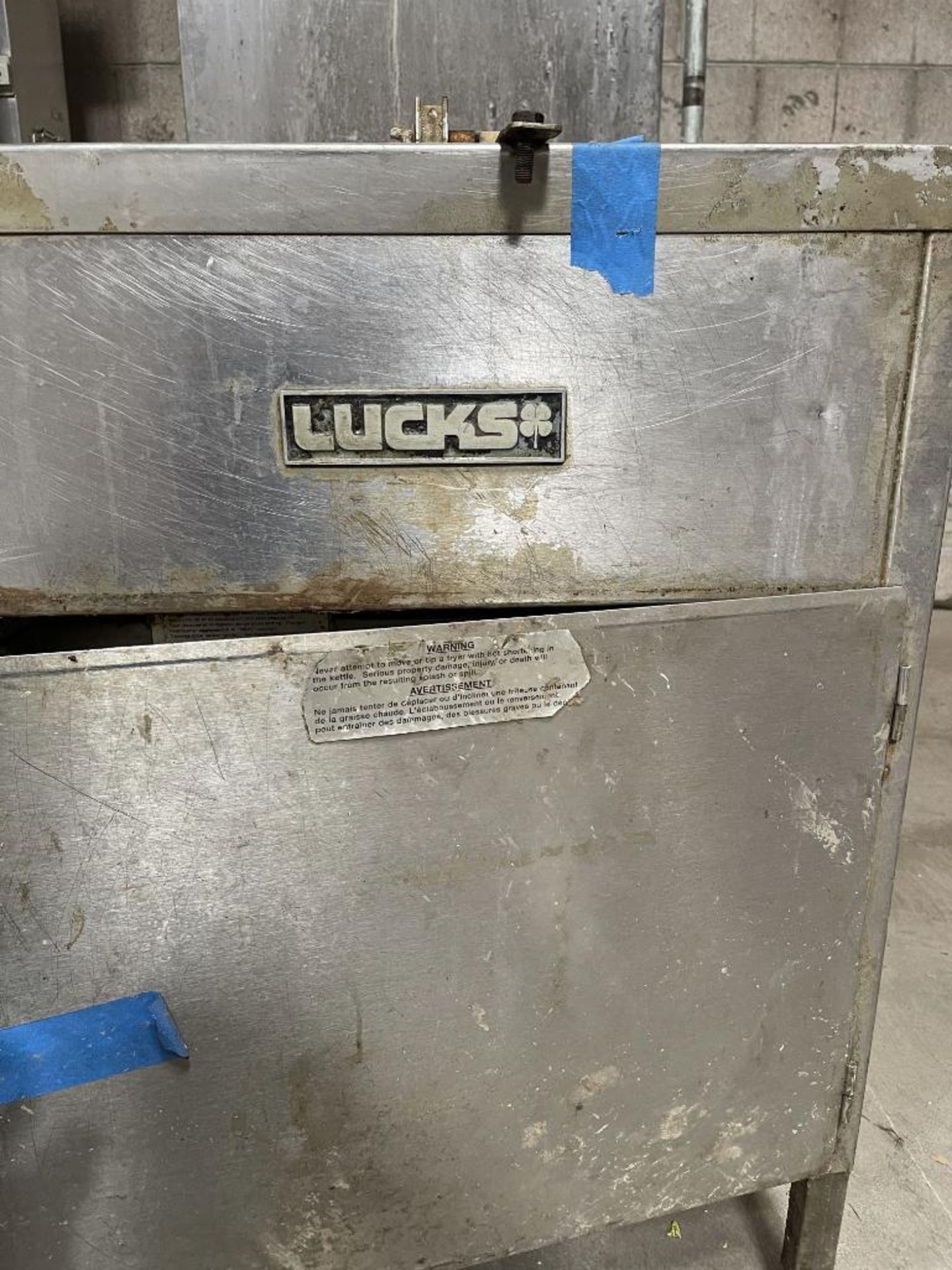 Lucks stainless steel donut fryer G1826 - Image 6 of 19