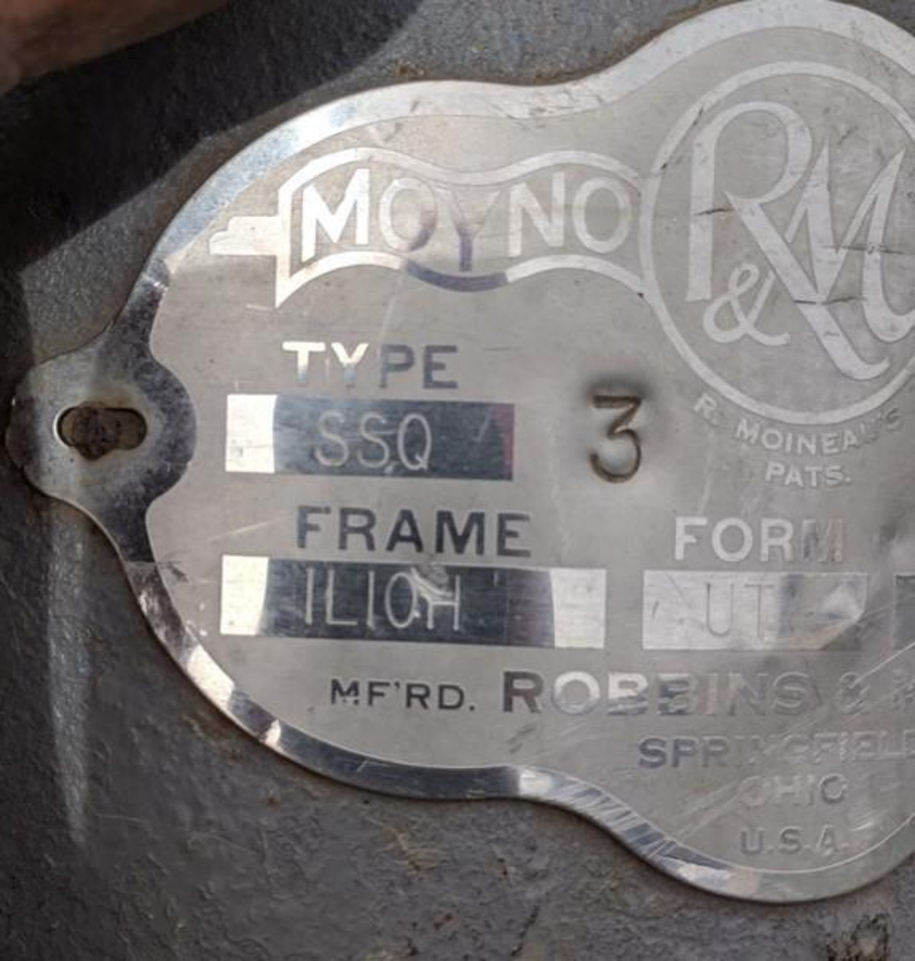 Moyno pump 3 type stainless steel, 4 in. flange feed mono belt driven no motor - Image 8 of 22