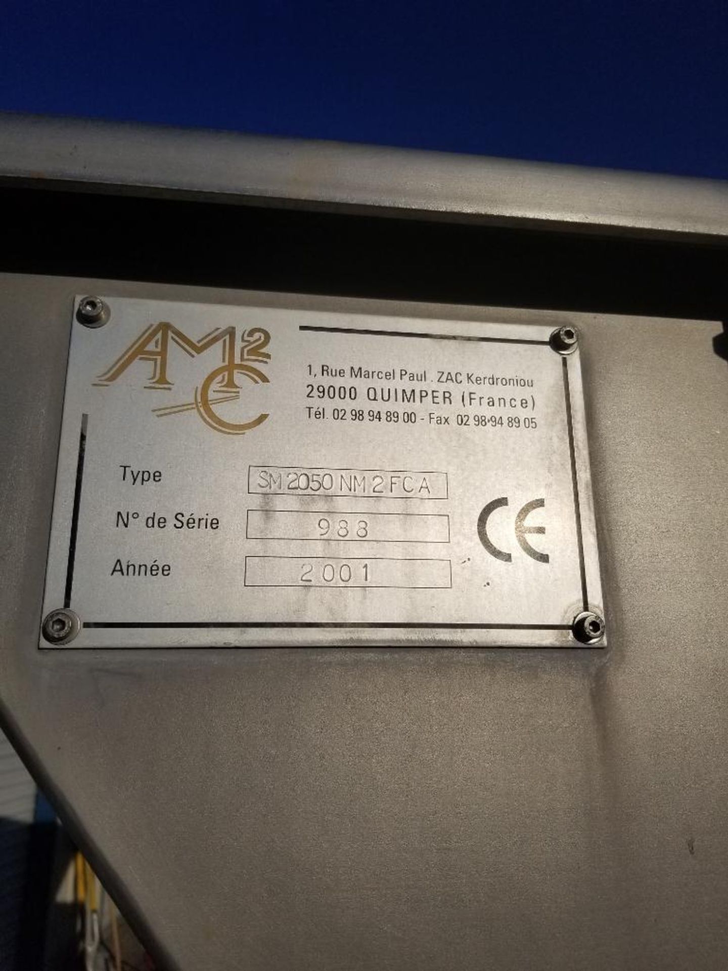 AM2C mechanical bone/meat separator 50 hp, grinder, screw press - Image 3 of 18