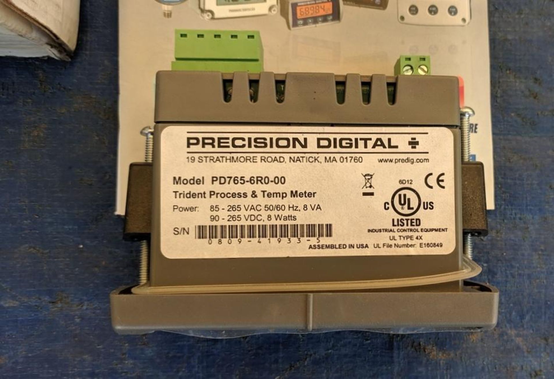Precision digital trident process and temp meter, PD765-6R0-00 - Image 2 of 6