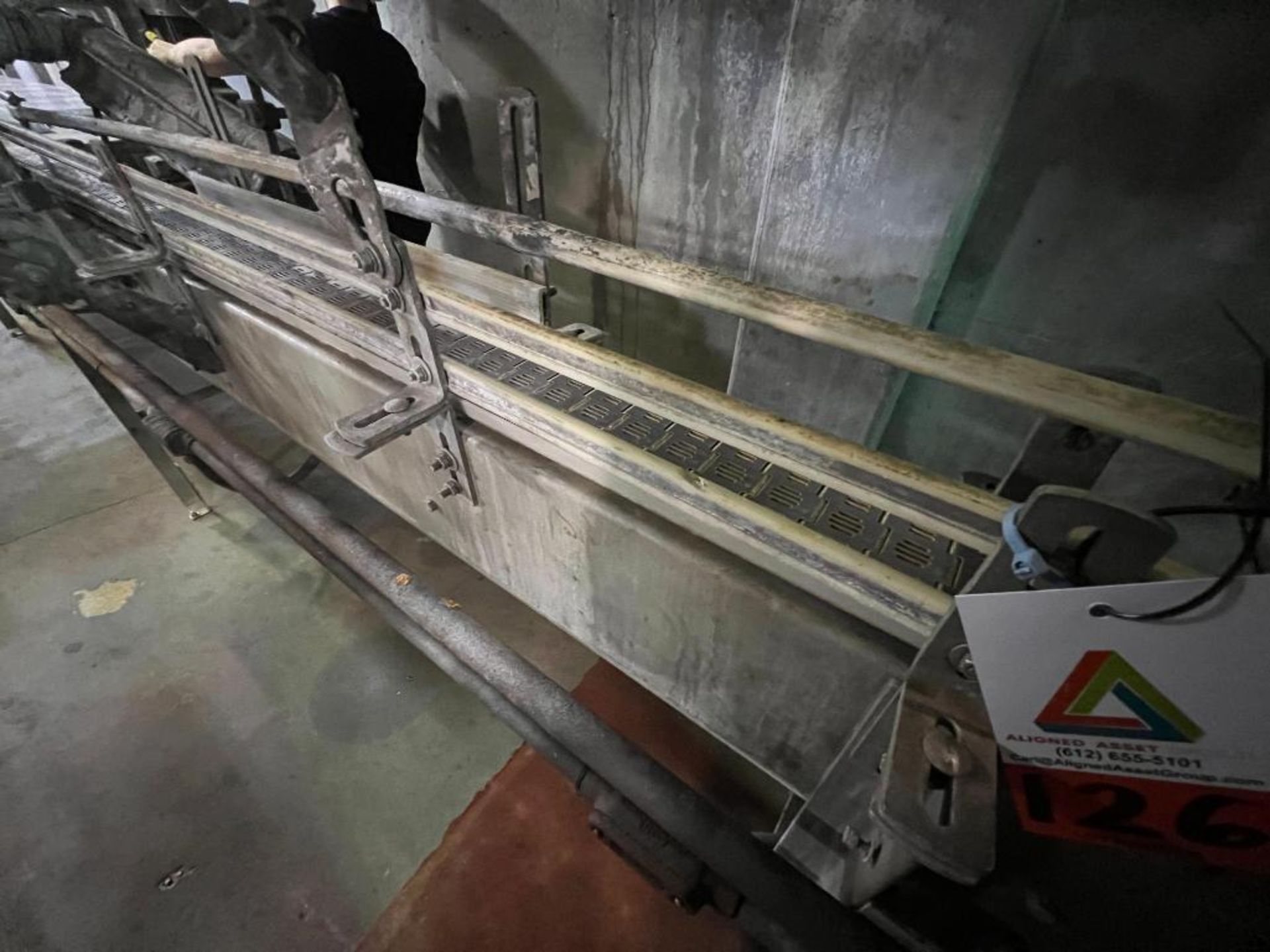 stainless steel can conveyor