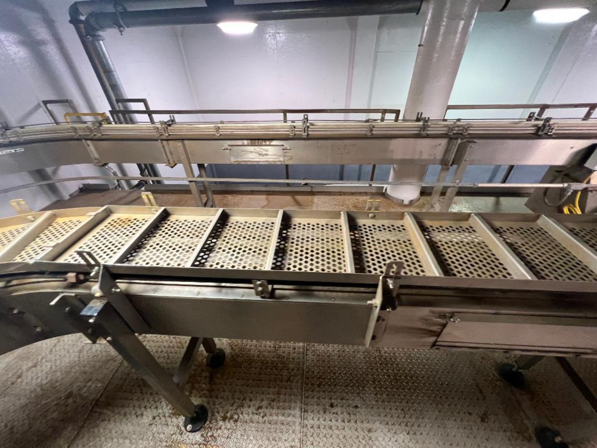 Simplimatic stainless steel air can conveyor - Image 6 of 18