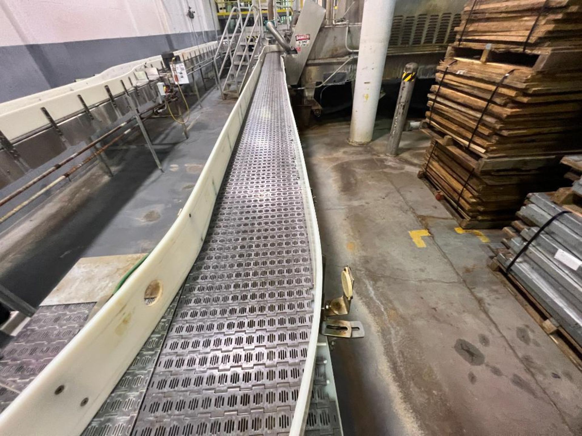 stainless steel can conveyor - Image 3 of 11