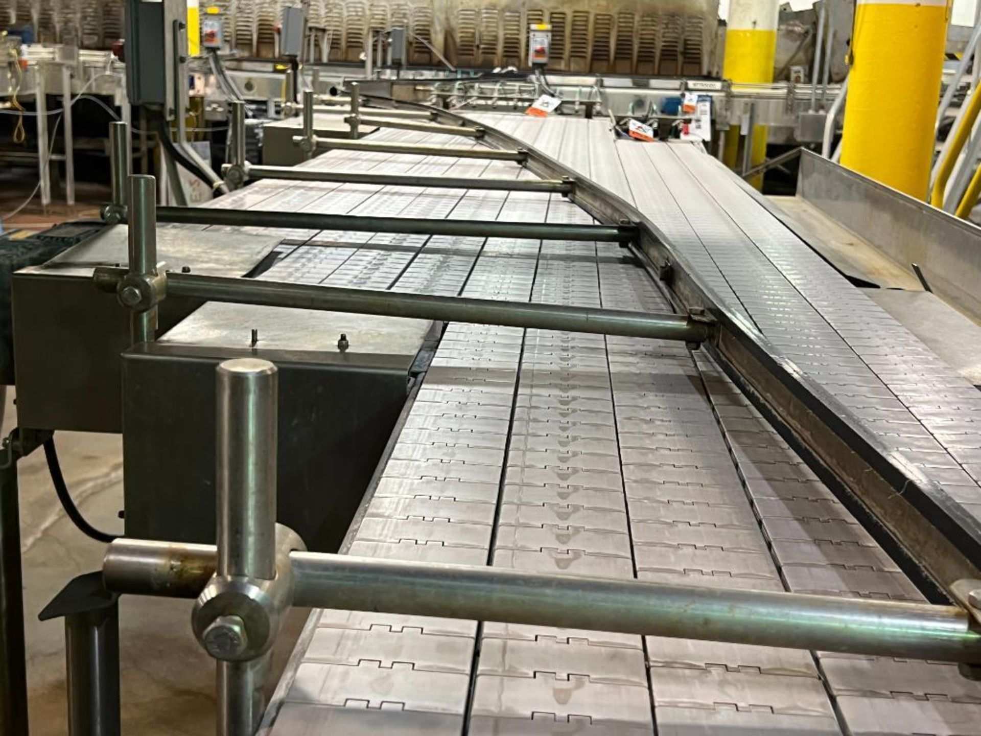 stainless steel step-belt can conveyor - Image 25 of 25