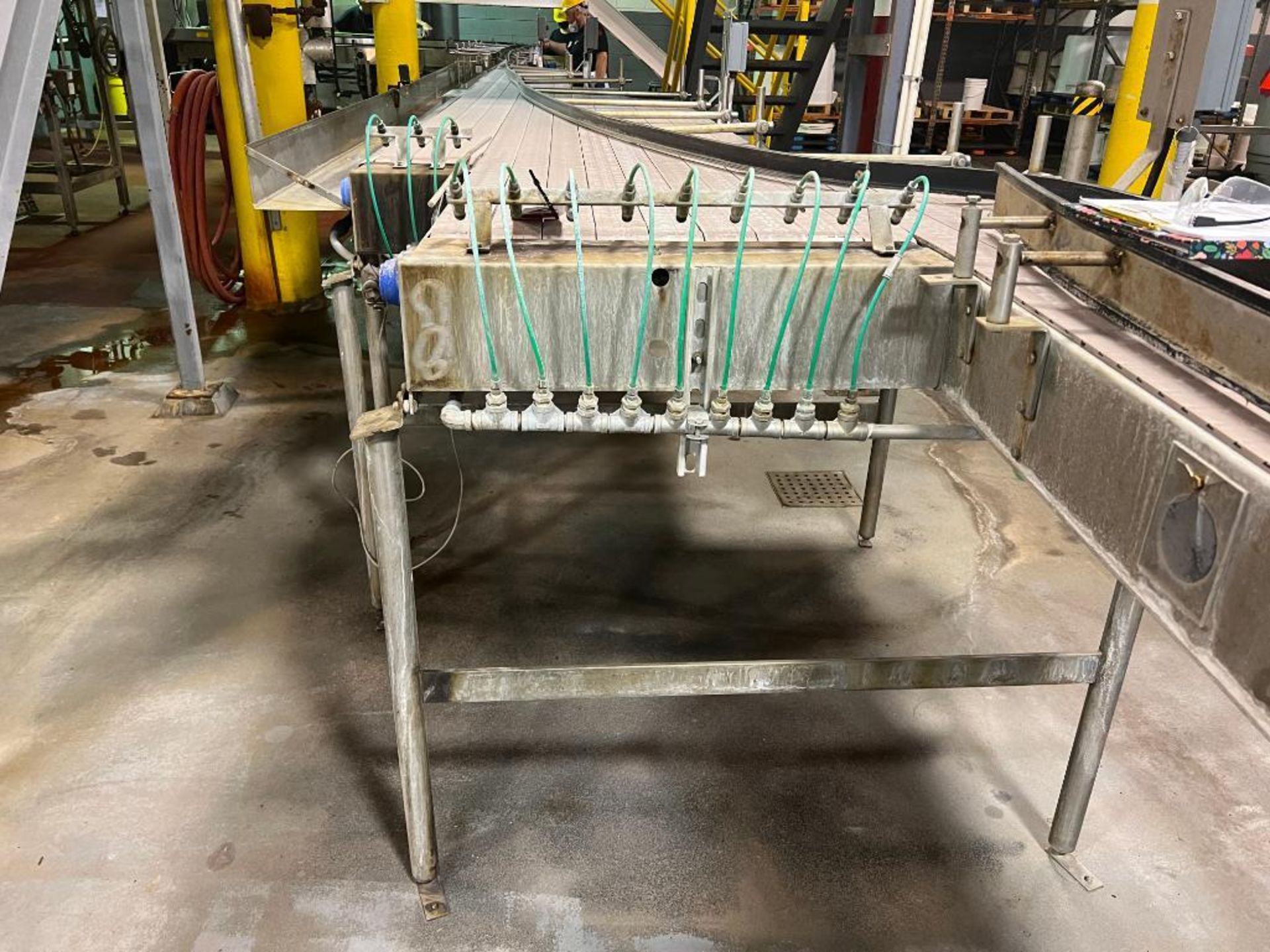 stainless steel step-belt can conveyor - Image 10 of 25