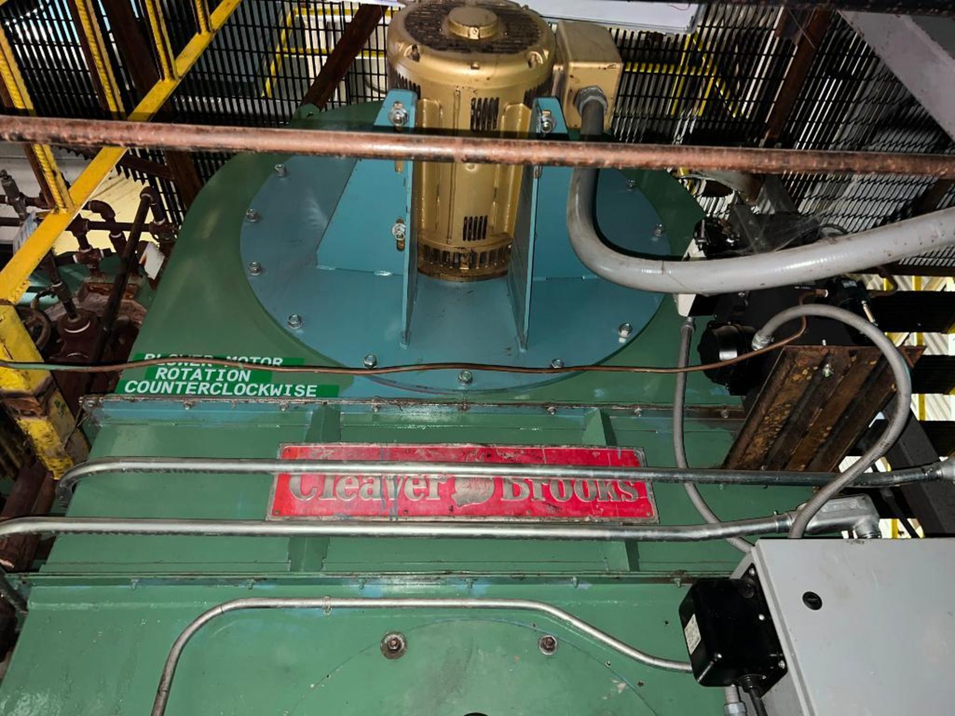 Cleaver Brooks water tube boiler, model DL-68-RH - Image 7 of 11