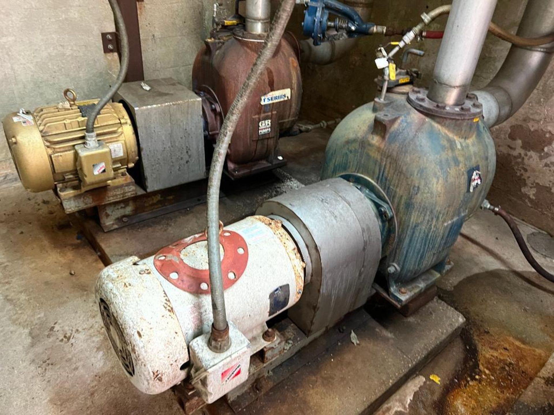 (3) Goulds 20 HP centrifugal pumps - Image 6 of 16