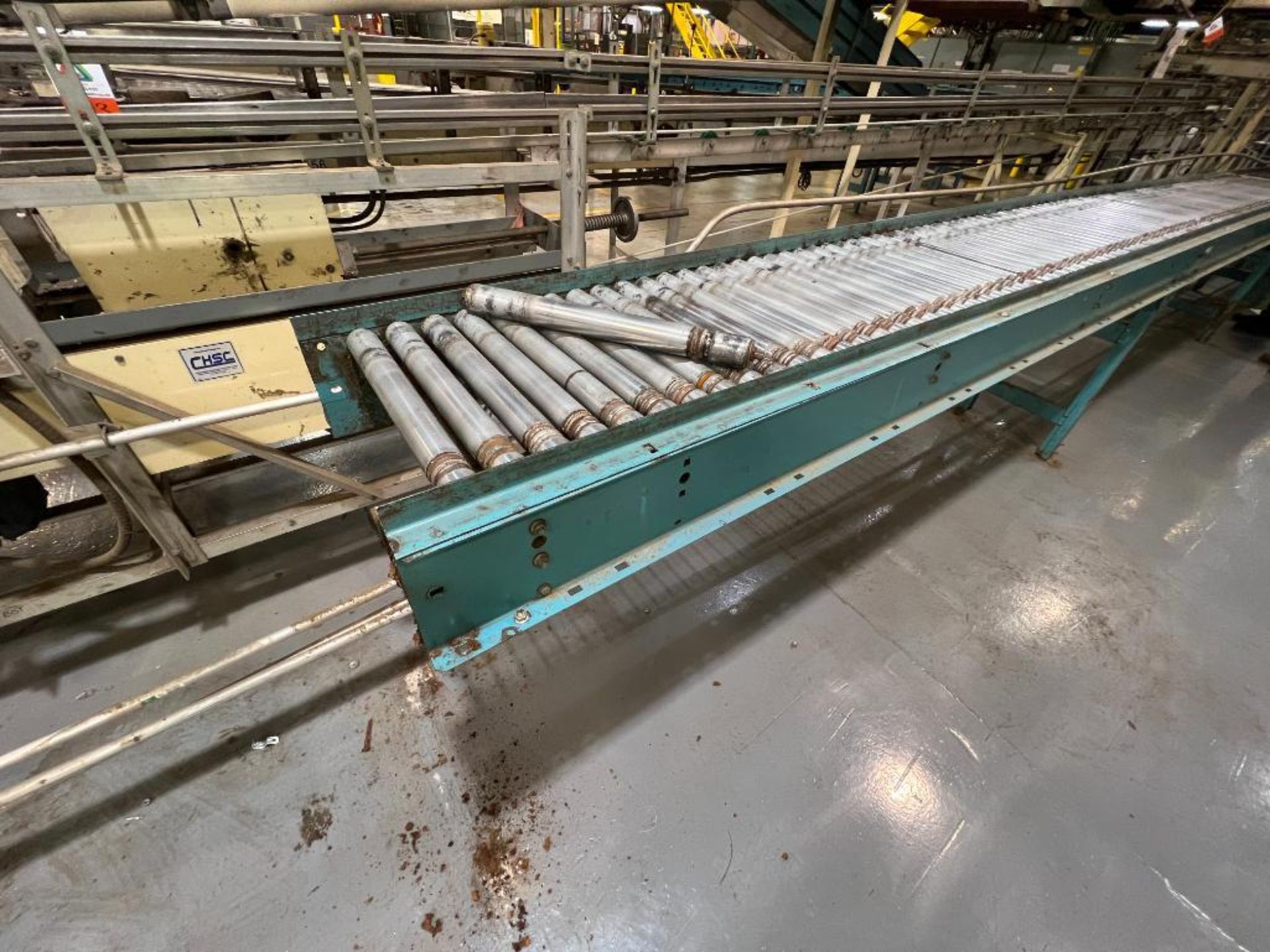 Hytrol power roller conveyor, 38 ft. x 24 in. - Image 11 of 16