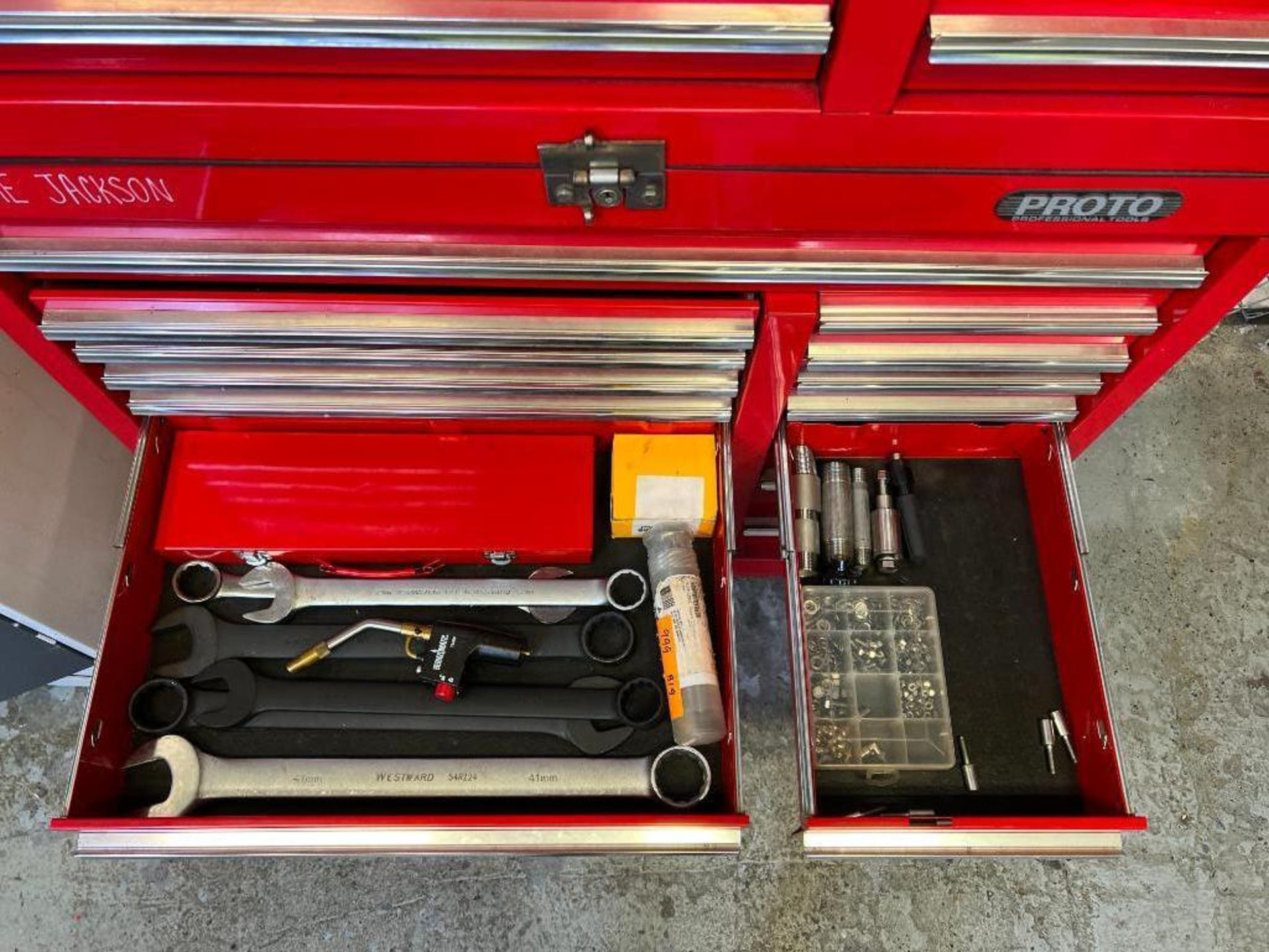 Proto 27-drawer rolling tool box - Image 16 of 19