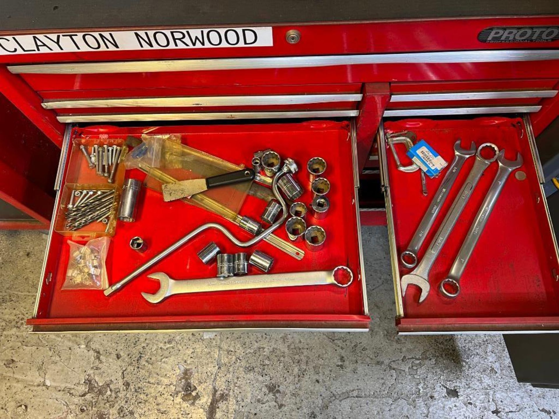 Proto 15-drawer rolling tool box - Image 5 of 11