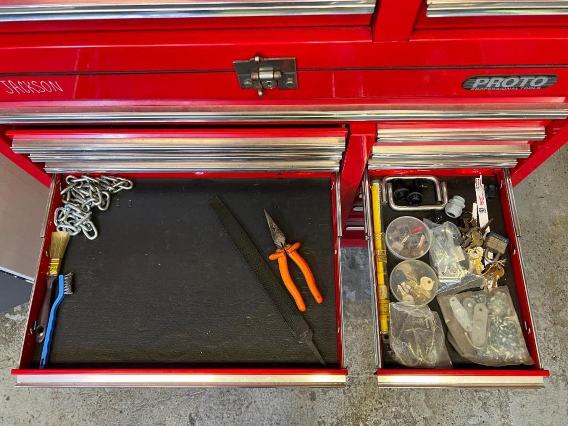 Proto 27-drawer rolling tool box - Image 14 of 19