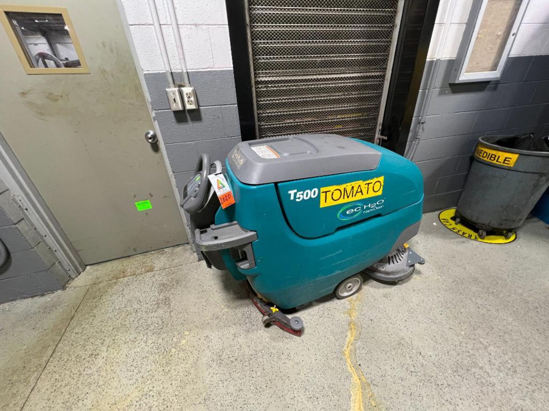 Tennant walk behind electric floor scrubber model T500