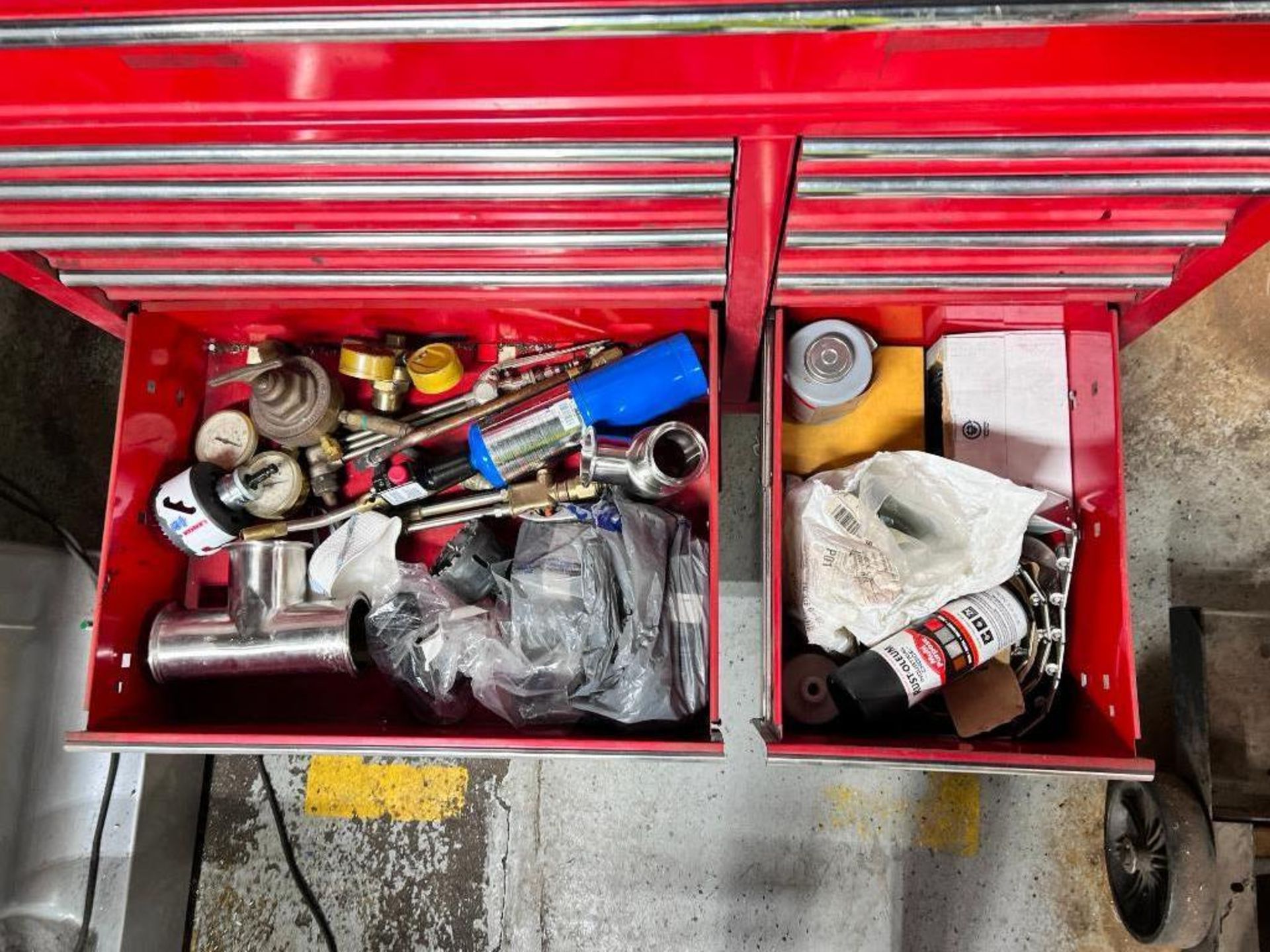 12-drawer rolling toolbox with contents - Image 8 of 10