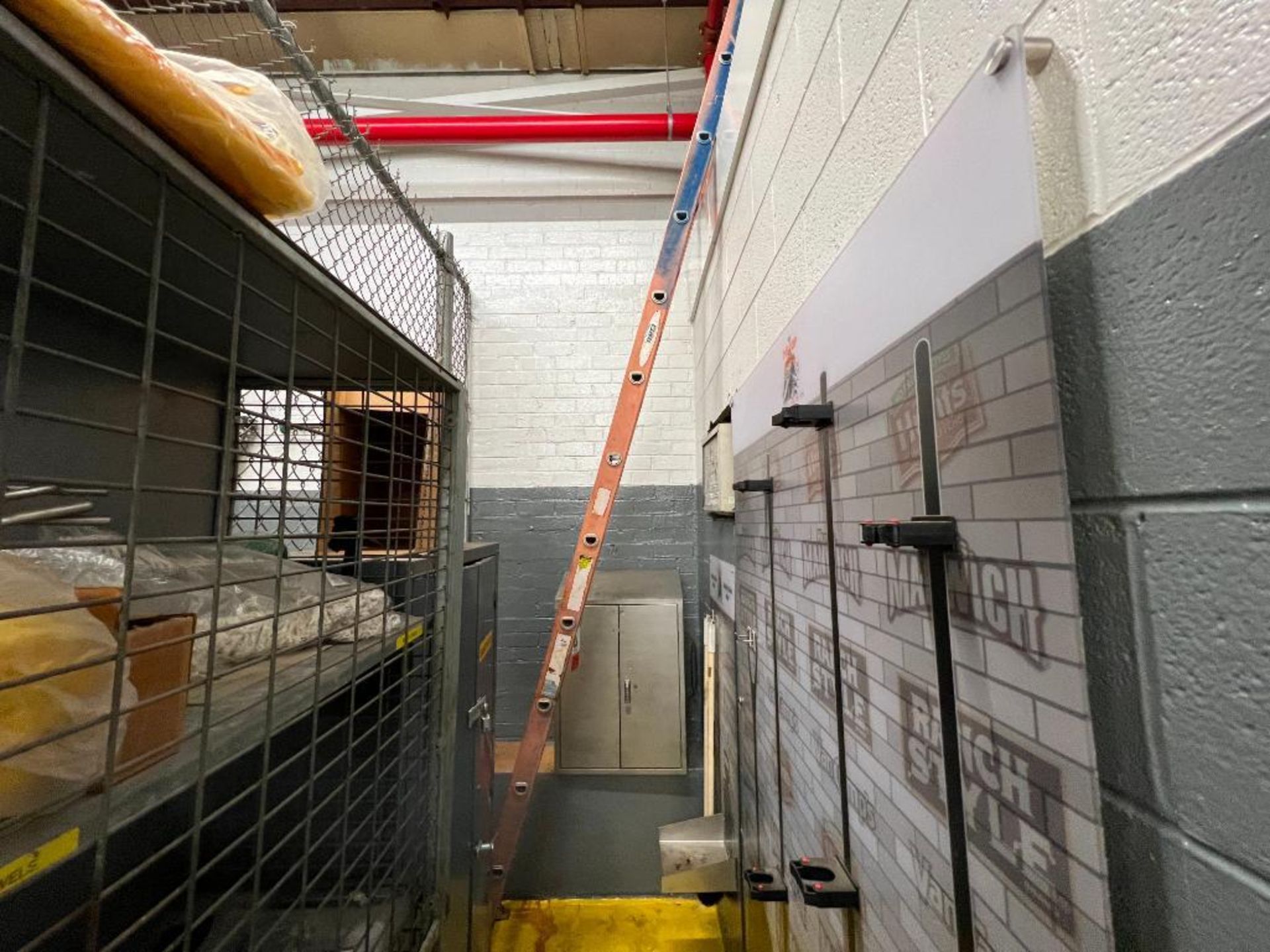 Werner 12 ft. fiberglass straight ladder