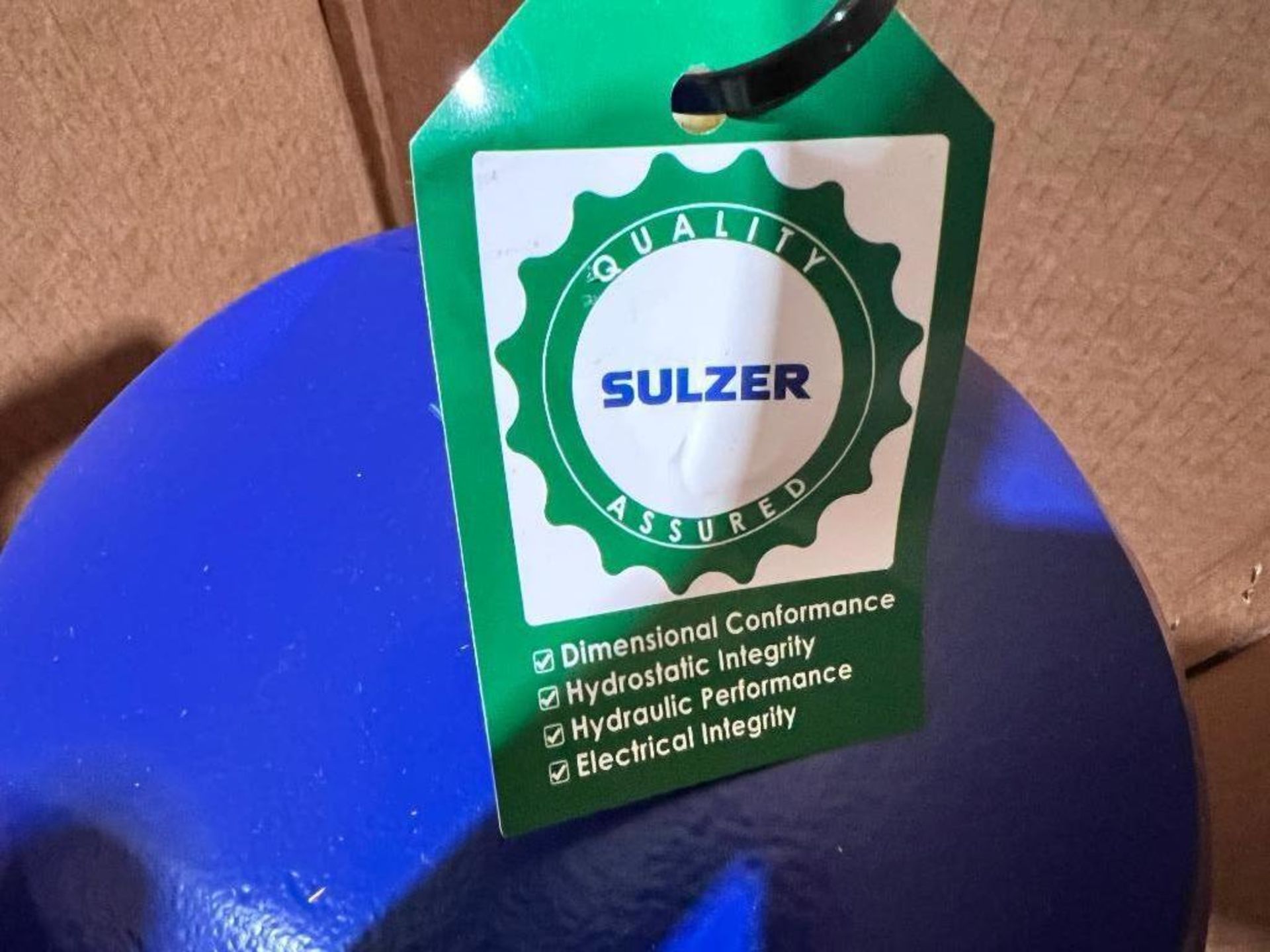 Sulzer submersible sewage pump, model GX6L3D4C1111321-M, 616 GPM - Image 3 of 7