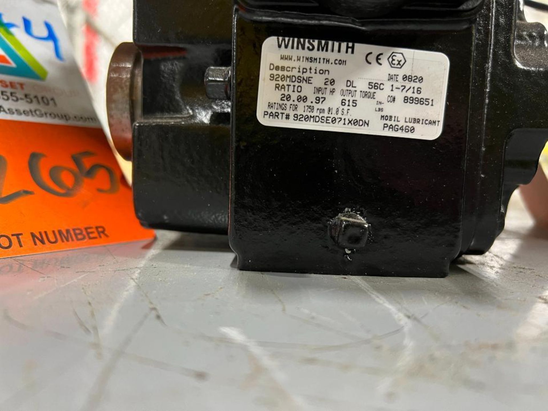 (4) gear reducing drives, view images for product tags - Image 6 of 9